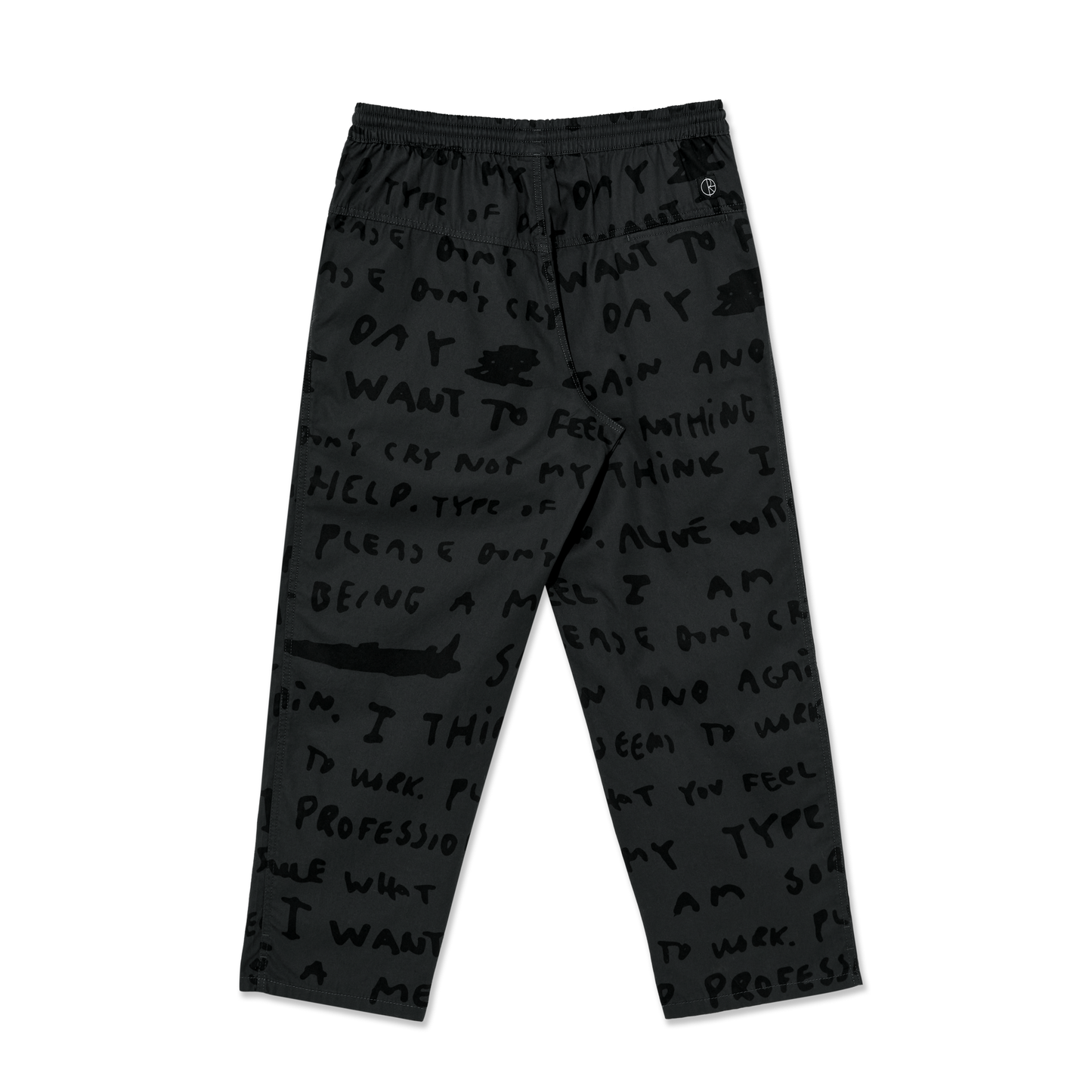 POLAR SKATE CO - SAD NOTES SURF PANTS - GRAPHITE