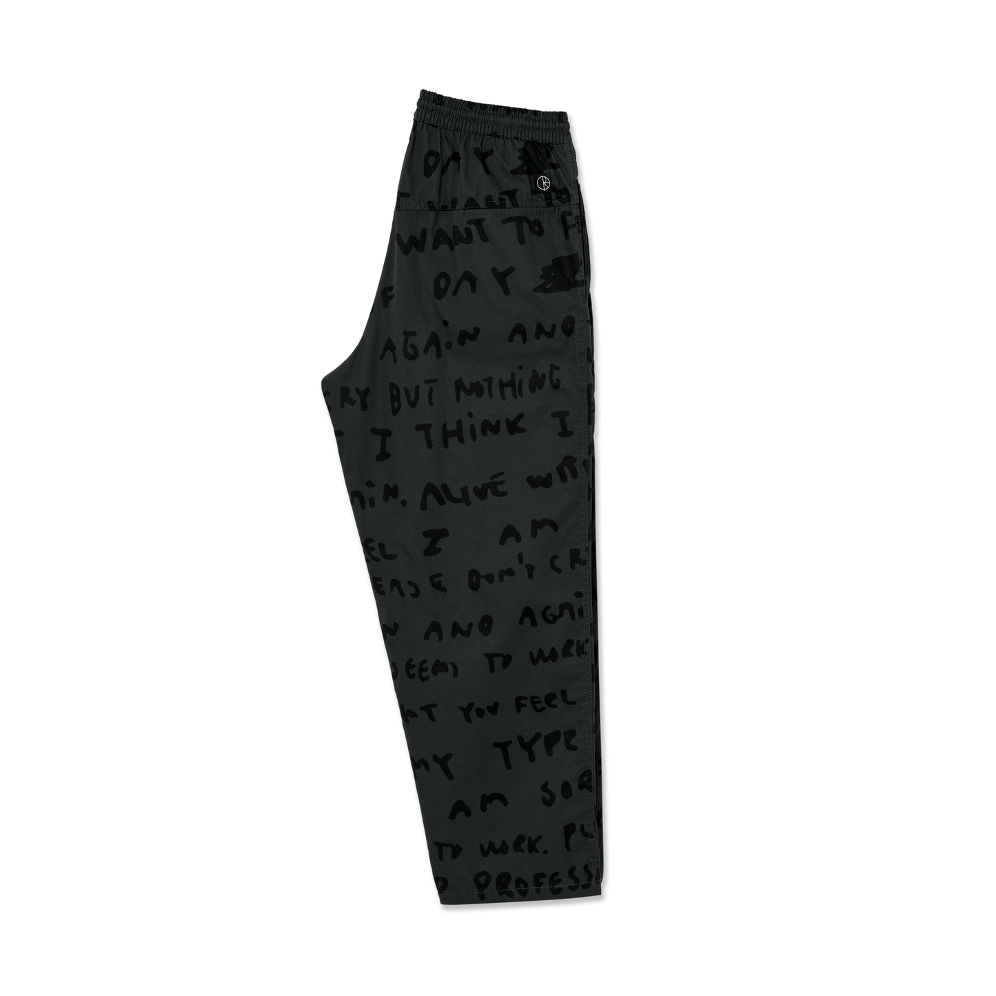 POLAR SKATE CO - SAD NOTES SURF PANTS - GRAPHITE