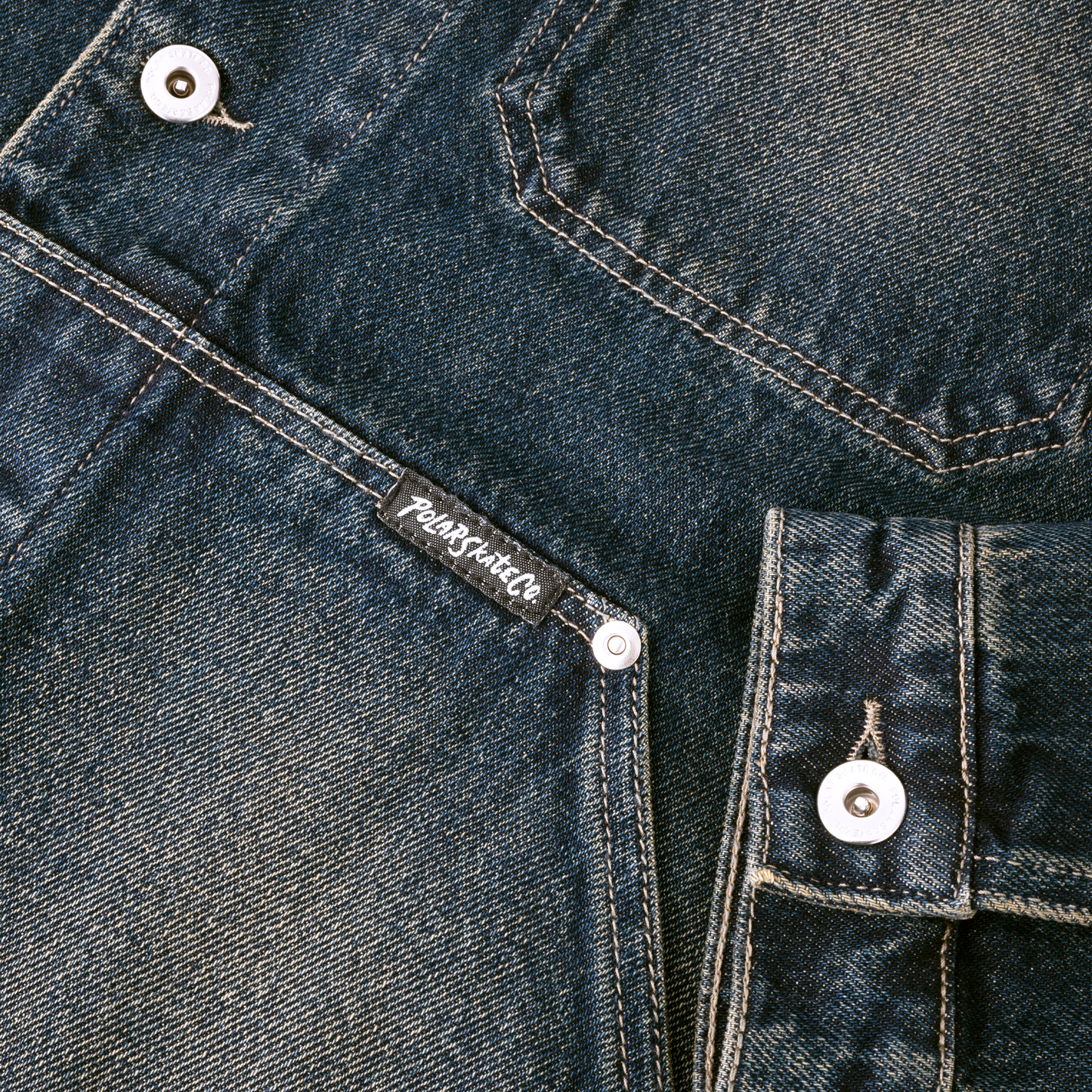 POLAR SKATE CO - PATRIK JACKET - DIRTY BLUE