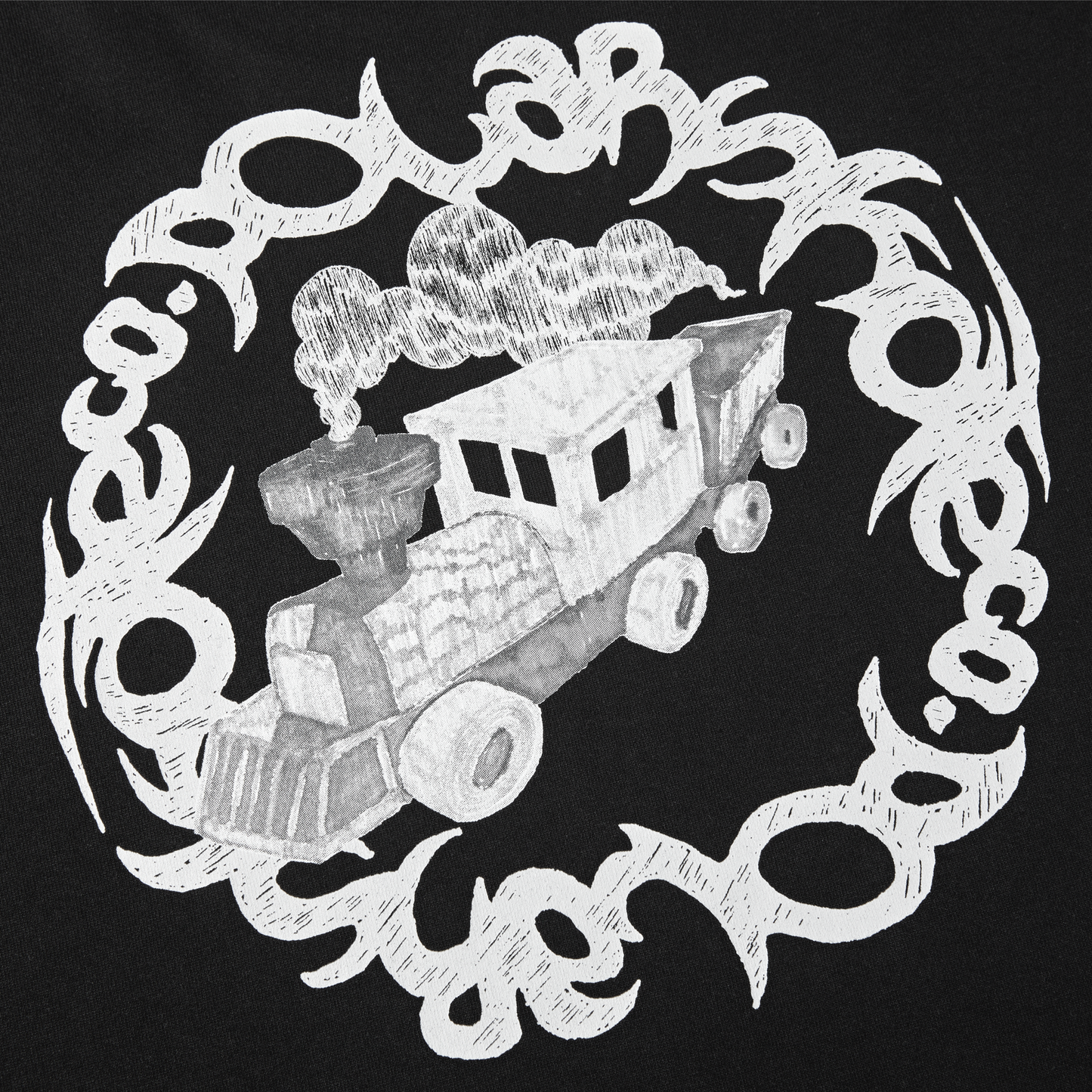 POLAR SKATE CO - HIJACK TEE - BLACK