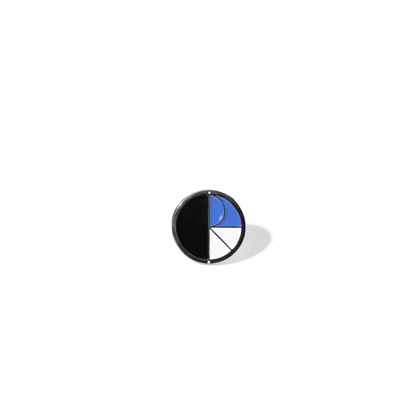 POLAR SKATE CO - TRIO FILL LOGO PIN