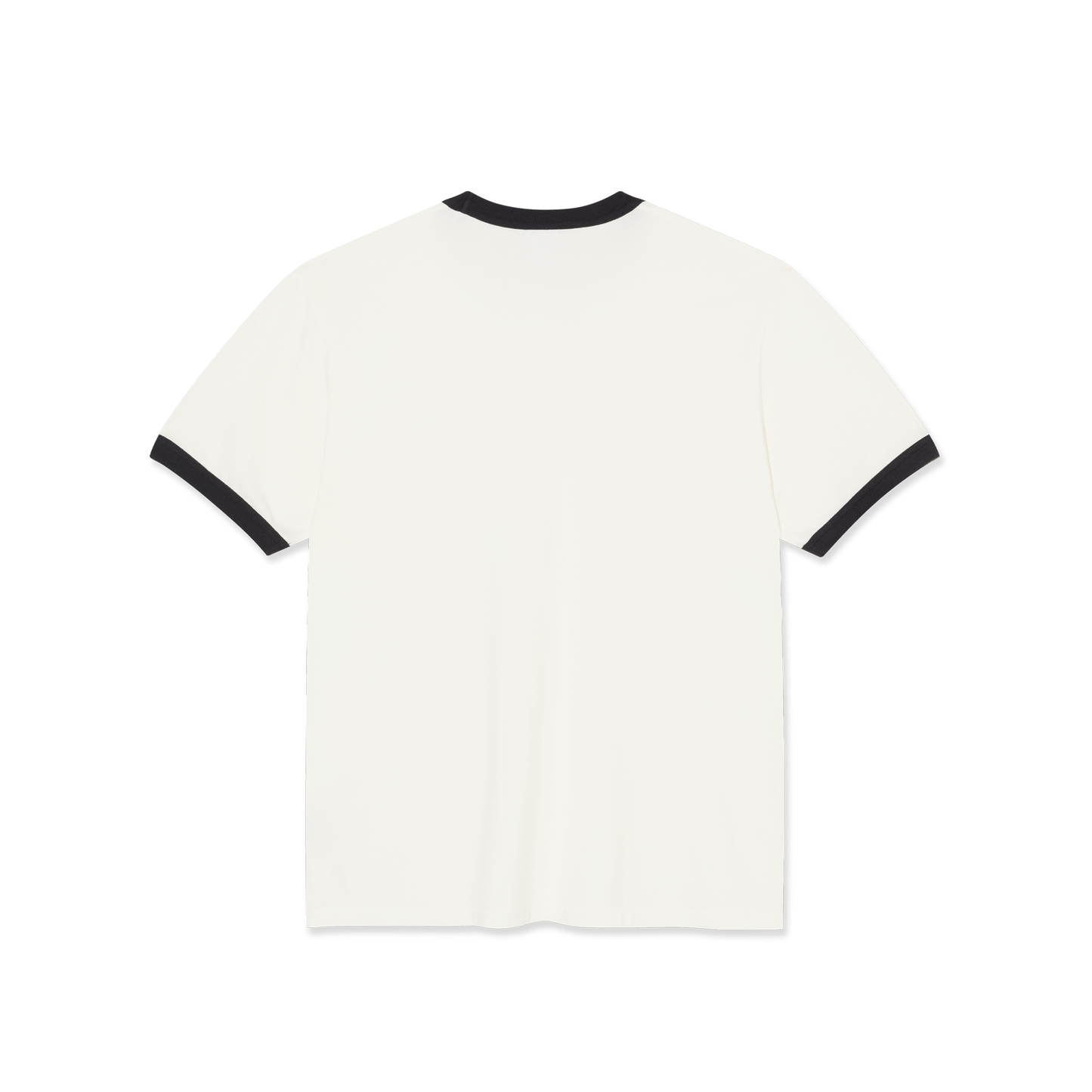 POLAR SKATE CO - RINGER TEE - CLOUD WHITE/NAVY