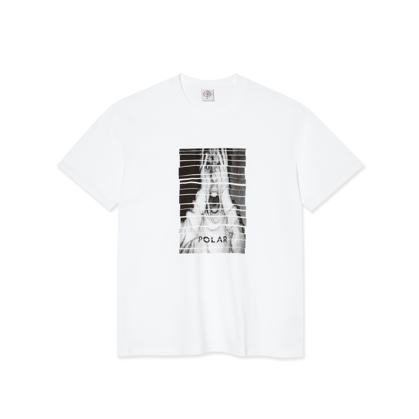 POLAR SKATE CO - SCREAM TEE - WHITE