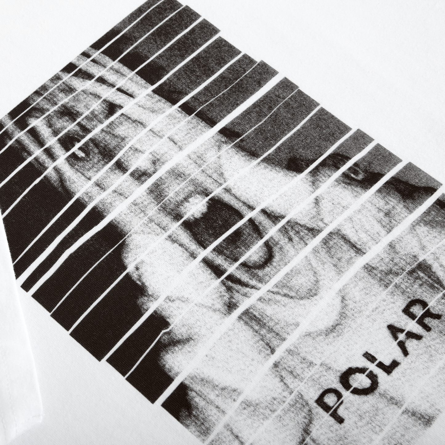 POLAR SKATE CO - SCREAM TEE - WHITE