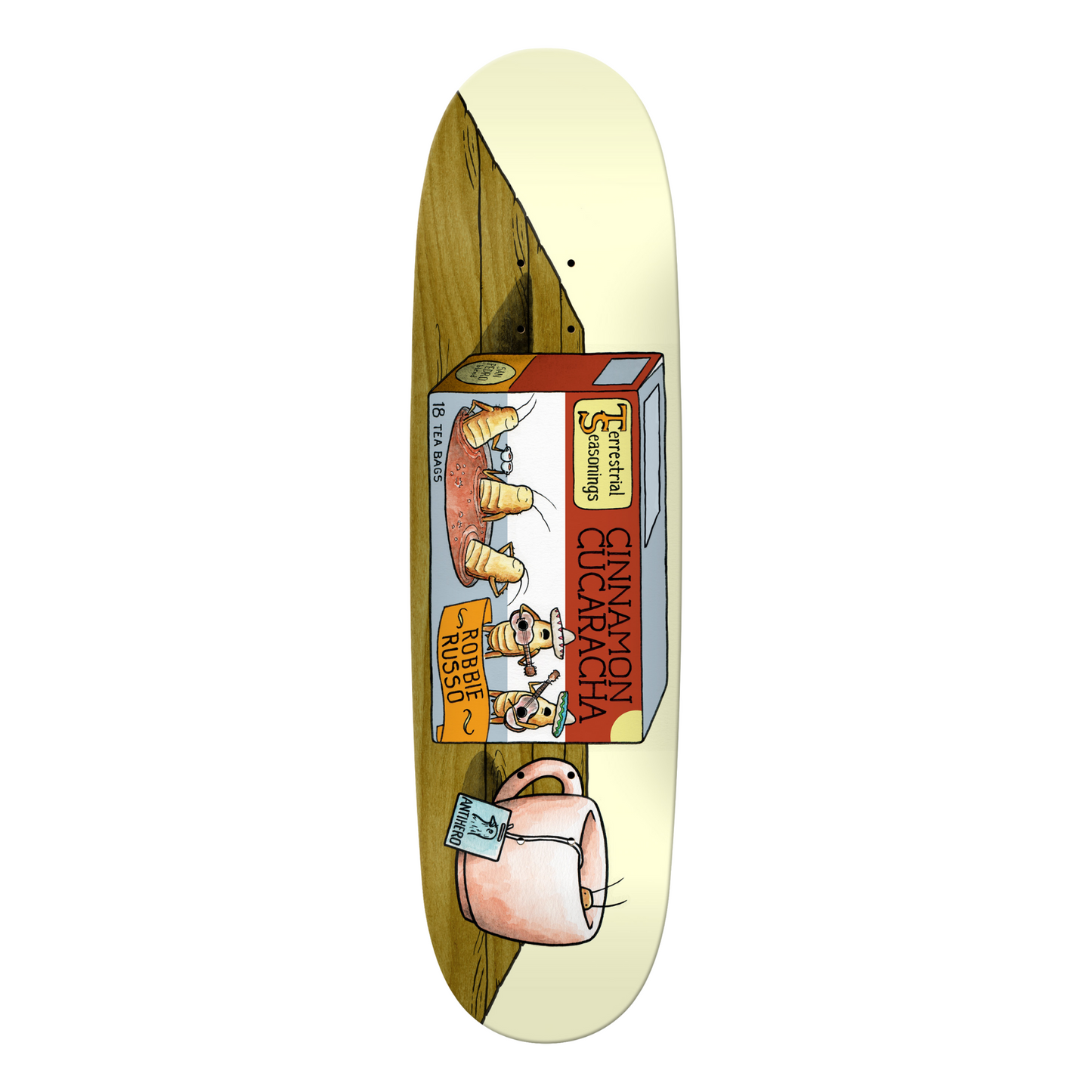 ANTI HERO - RUSSO TERRESTRIAL SEASONING DECK - 8.75"