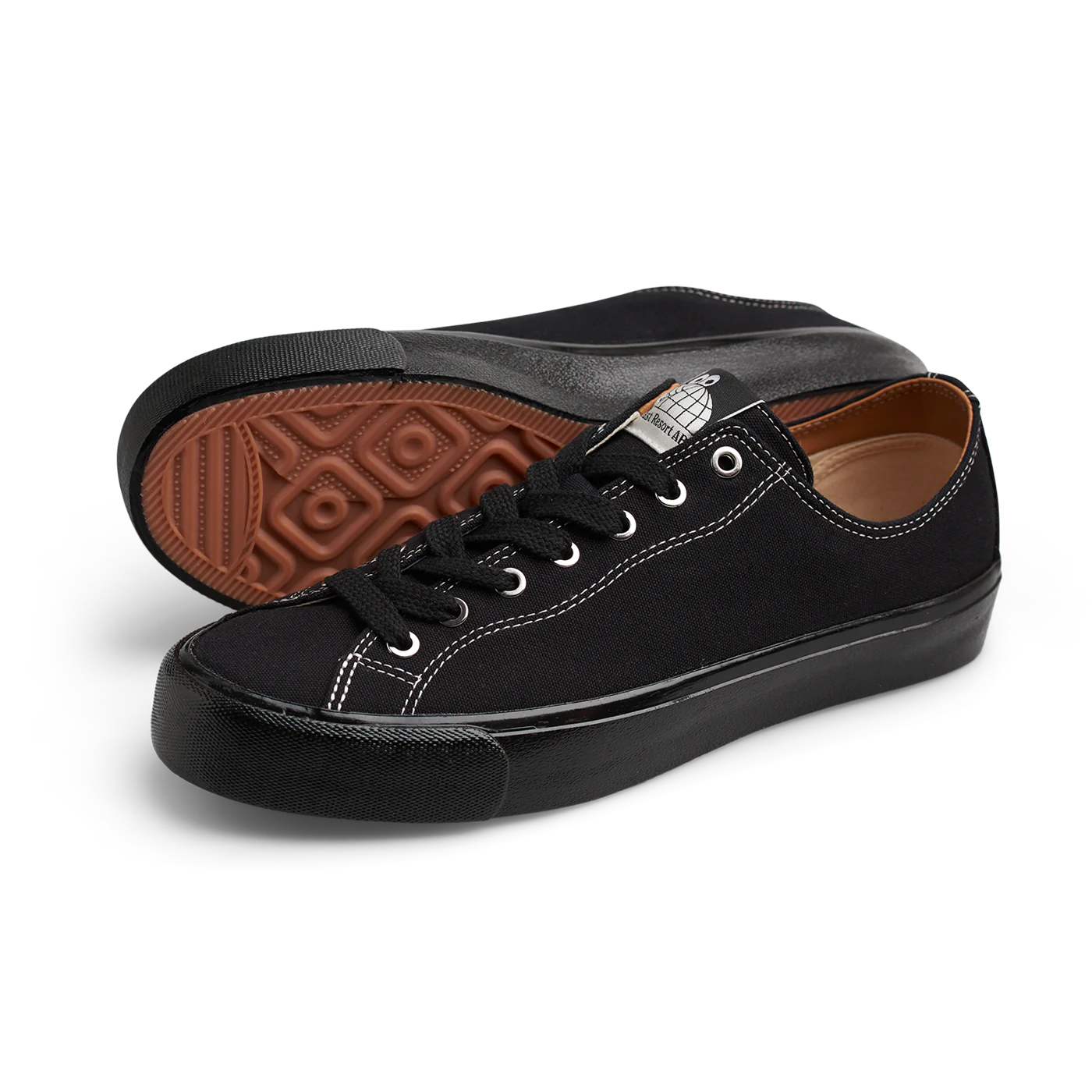 LAST RESORT AB - VM003 CLOUDYCUSH CANVAS SHOE - BLACK/BLACK/WHITE
