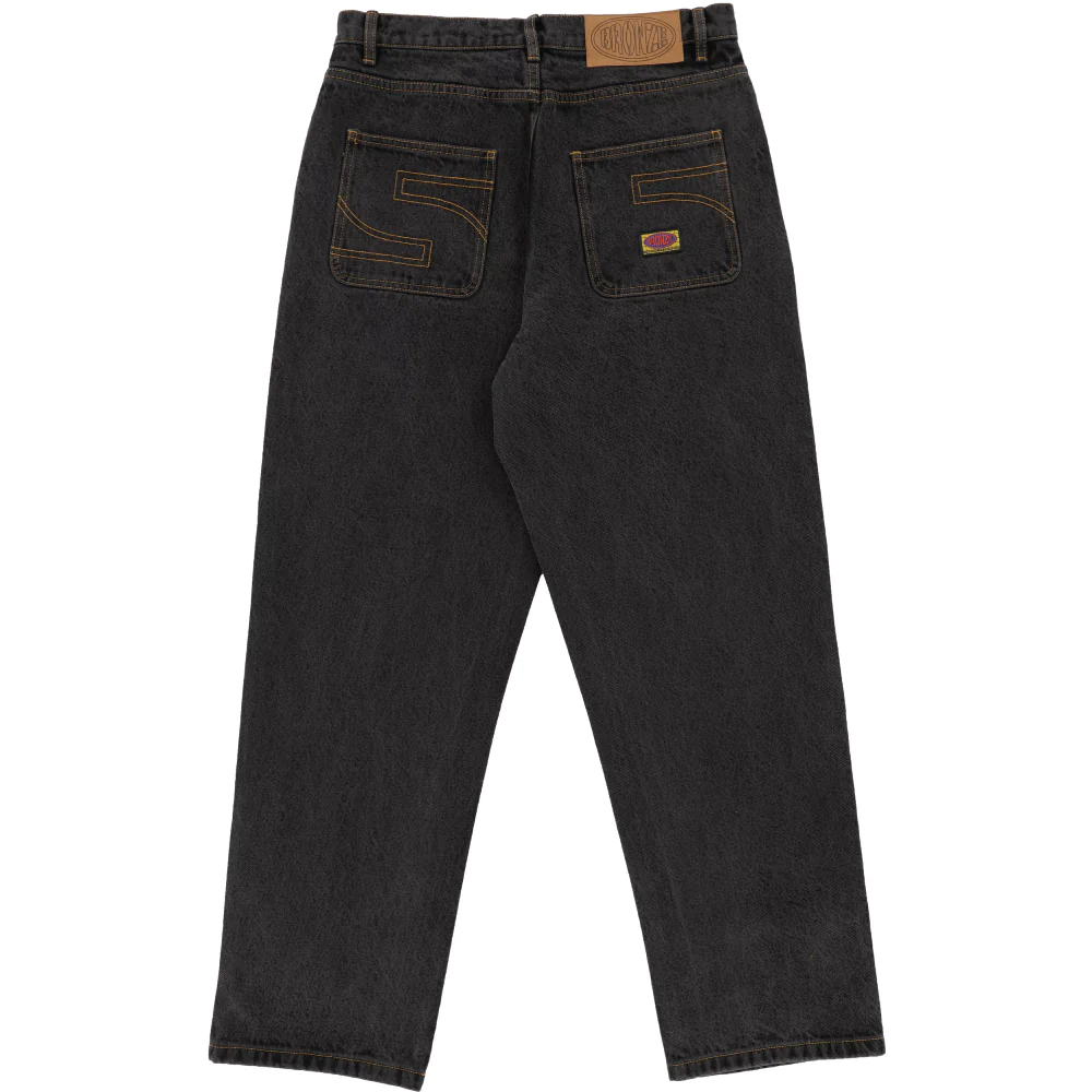 BRONZE 56K - 56 DENIM JEANS - BLACK