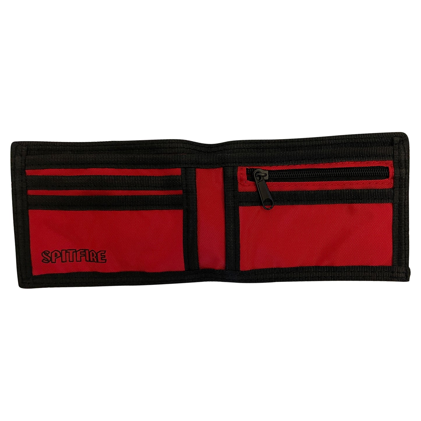 SPITFIRE - ETERNAL BIFOLD WALLET - BLACK/RED