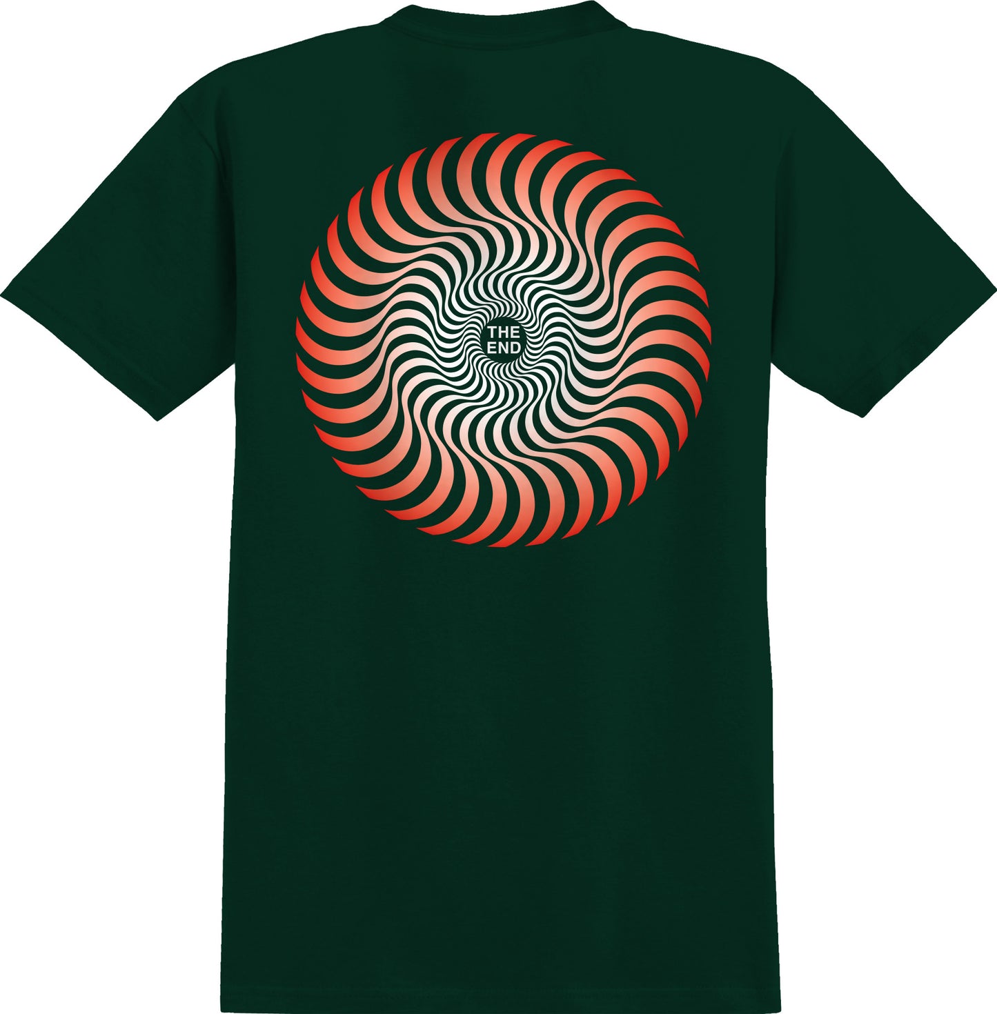 SPITFIRE - CLASSIC SWIRL FADE TEE - GREEN