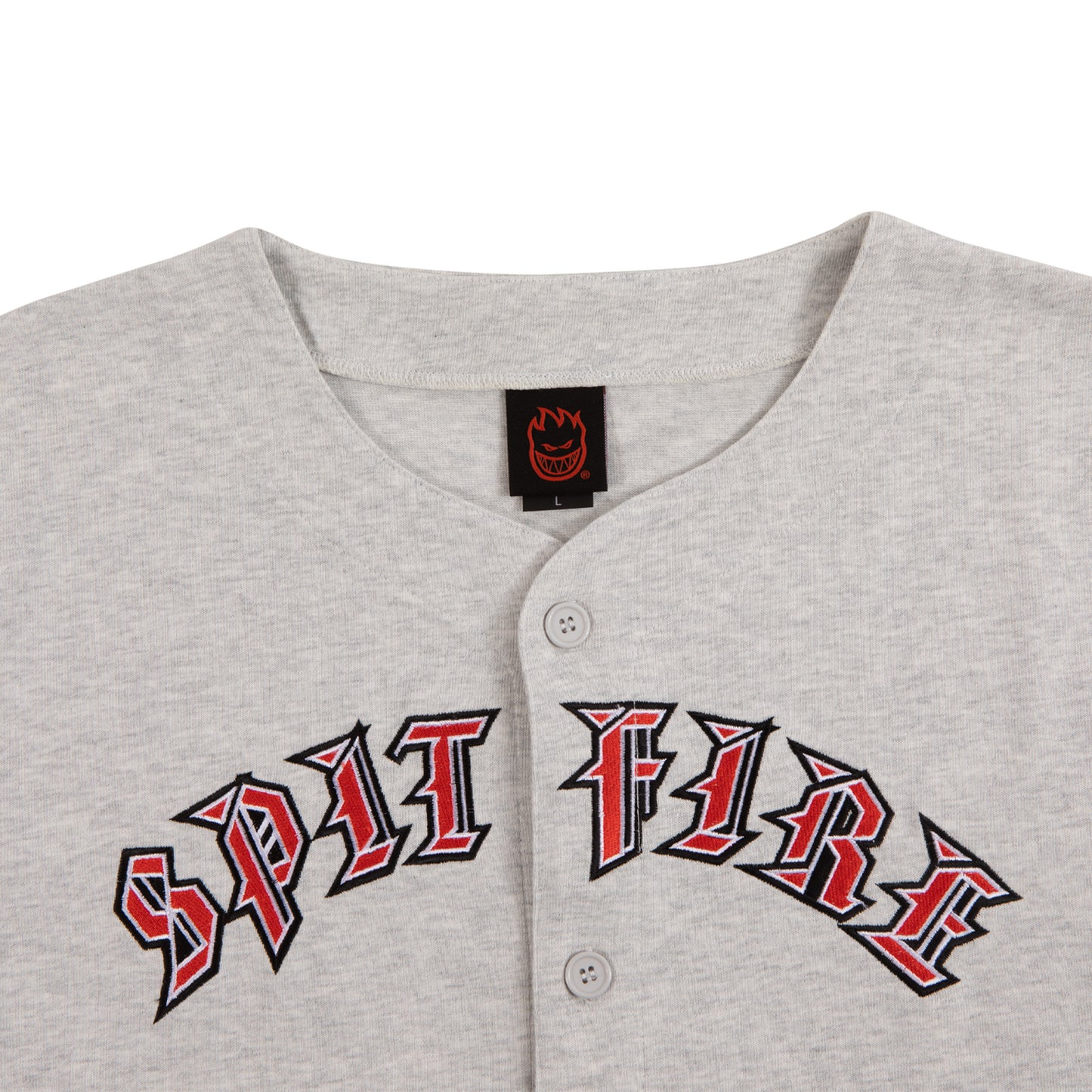 SPITFIRE - OLDE ARCH JERSEY - ASH HEATHER GREY
