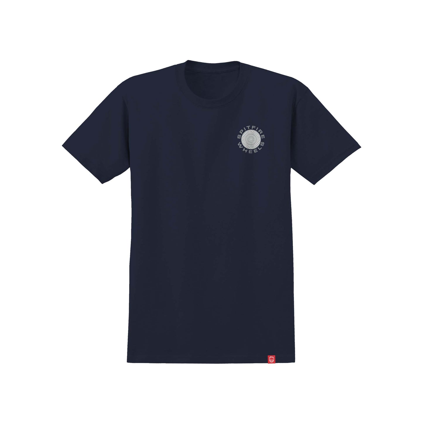 SPITFIRE - CLASSIC 87' SWIRL TEE - NAVY/SILVER