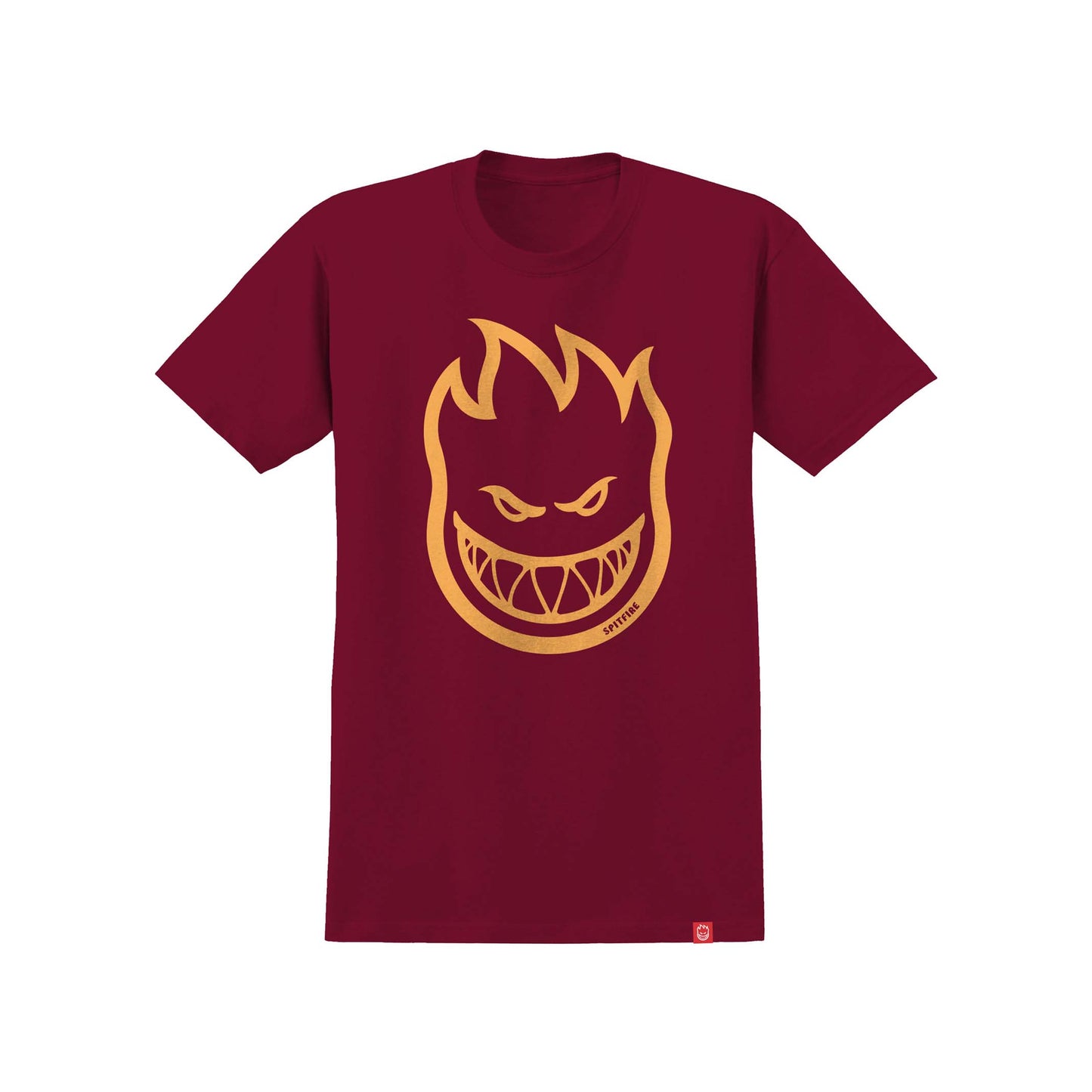 SPITFIRE - BIGHEAD TEE - RED/ORANGE