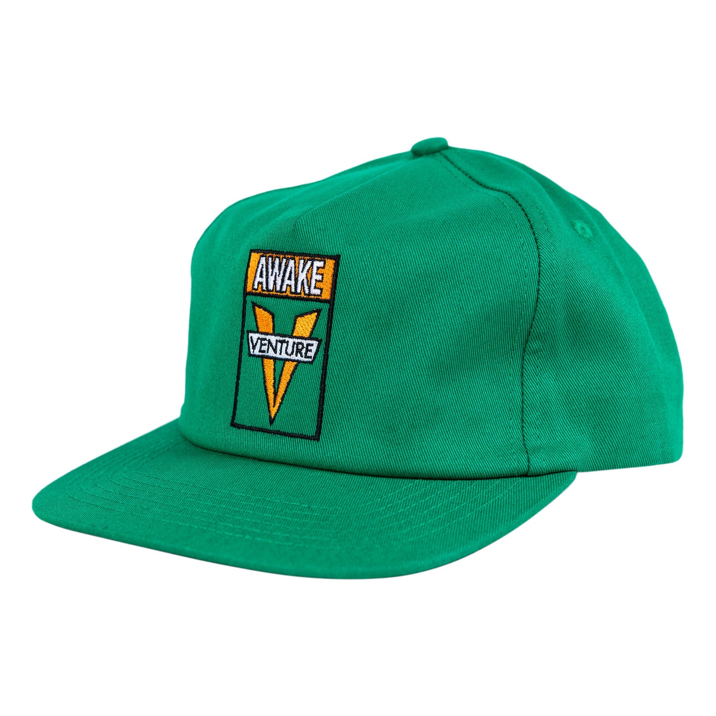 VENTURE - AWAKE ADJUSTABLE CAP - GREEN/ORANGE