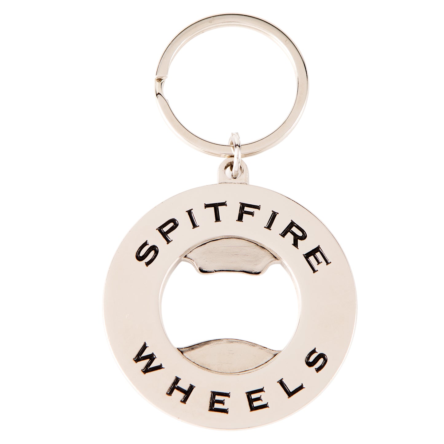 SPITFIRE - CLASSIC SWIRL KEYCHAIN - BRASS