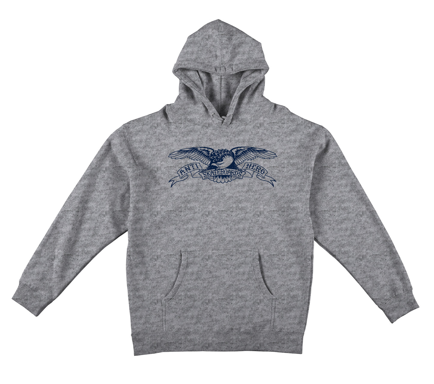 ANTI HERO - BASIC EAGLE HOODIE - HEATHER