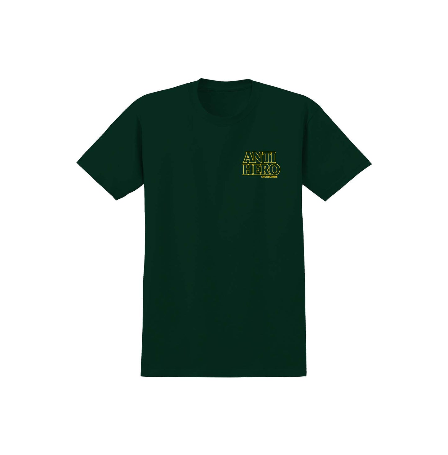 ANTI HERO - LIL BLACKHERO OUTLINE TEE - GREEN
