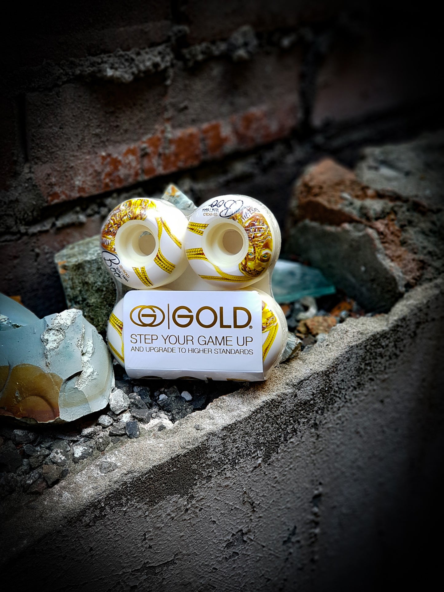 GOLD - SAVIOR BOO WHEELS - 51MM 102A