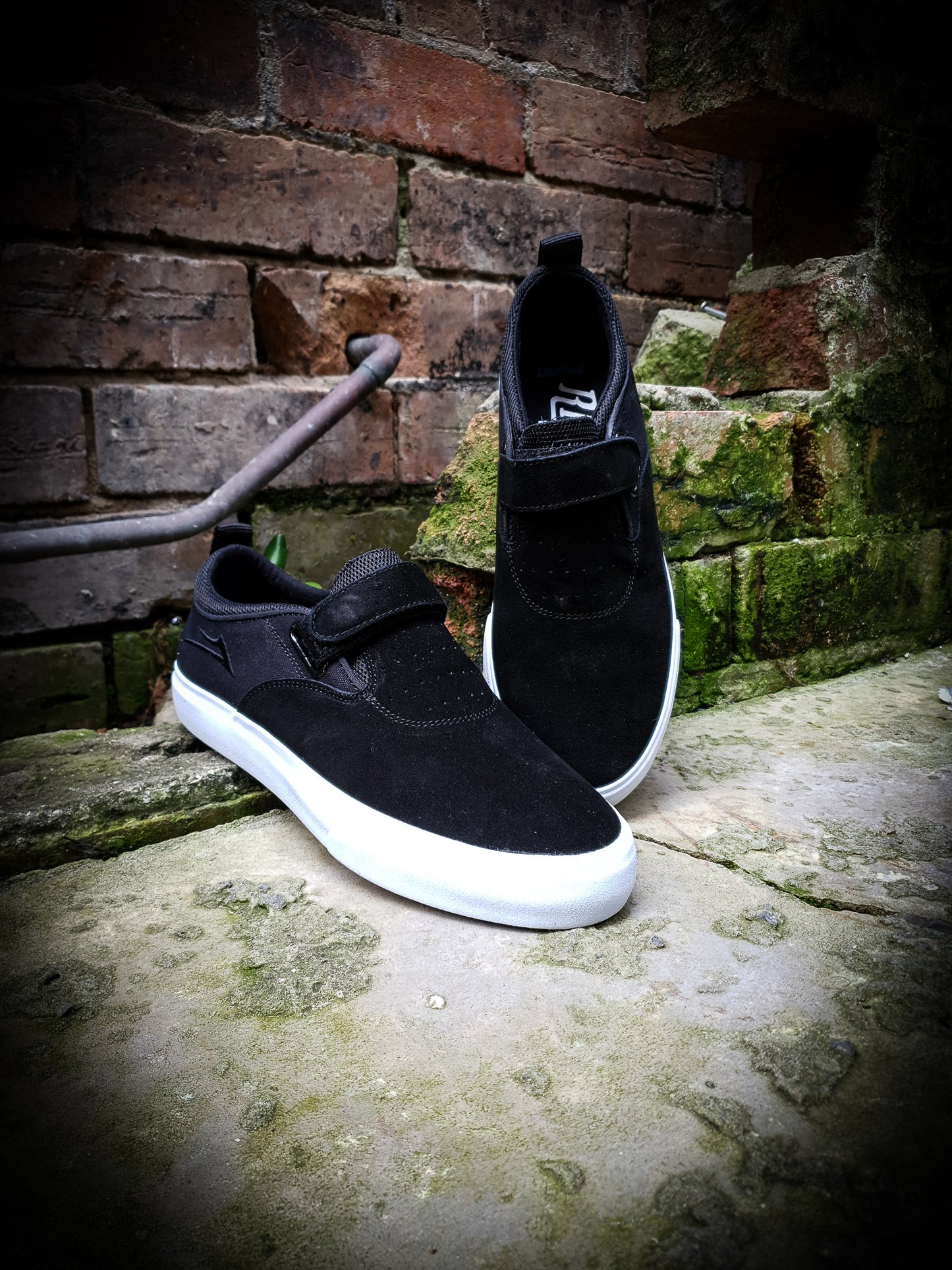 LAKAI - RILEY 2 VS - BLACK SUEDE SHOES