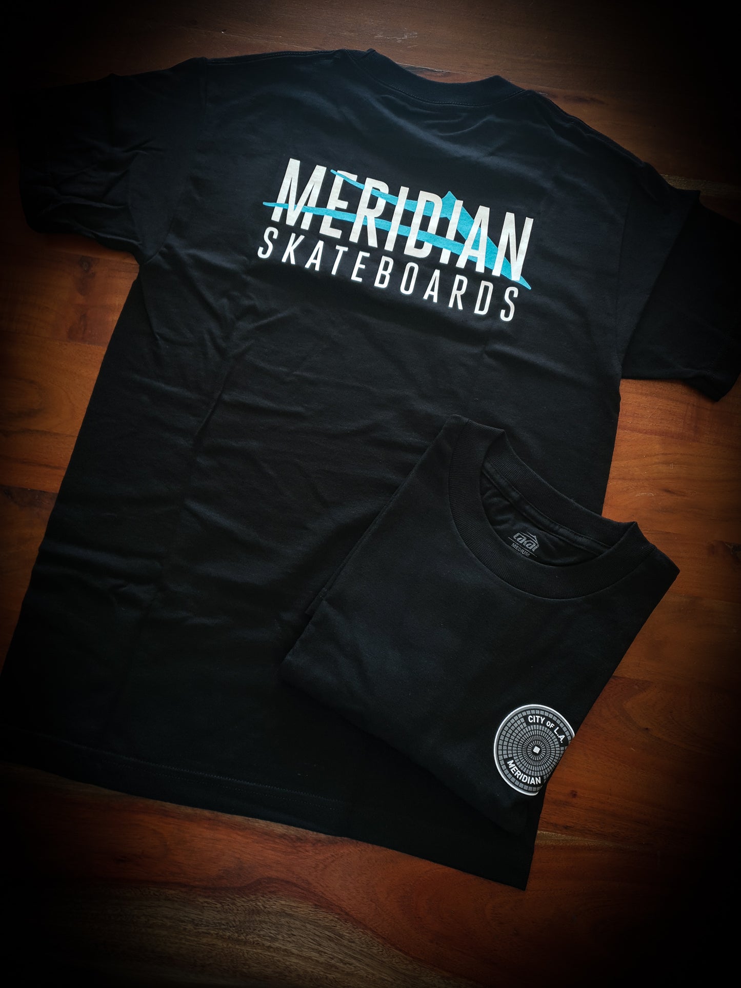 LAKAI - MERIDIAN TEE - BLACK