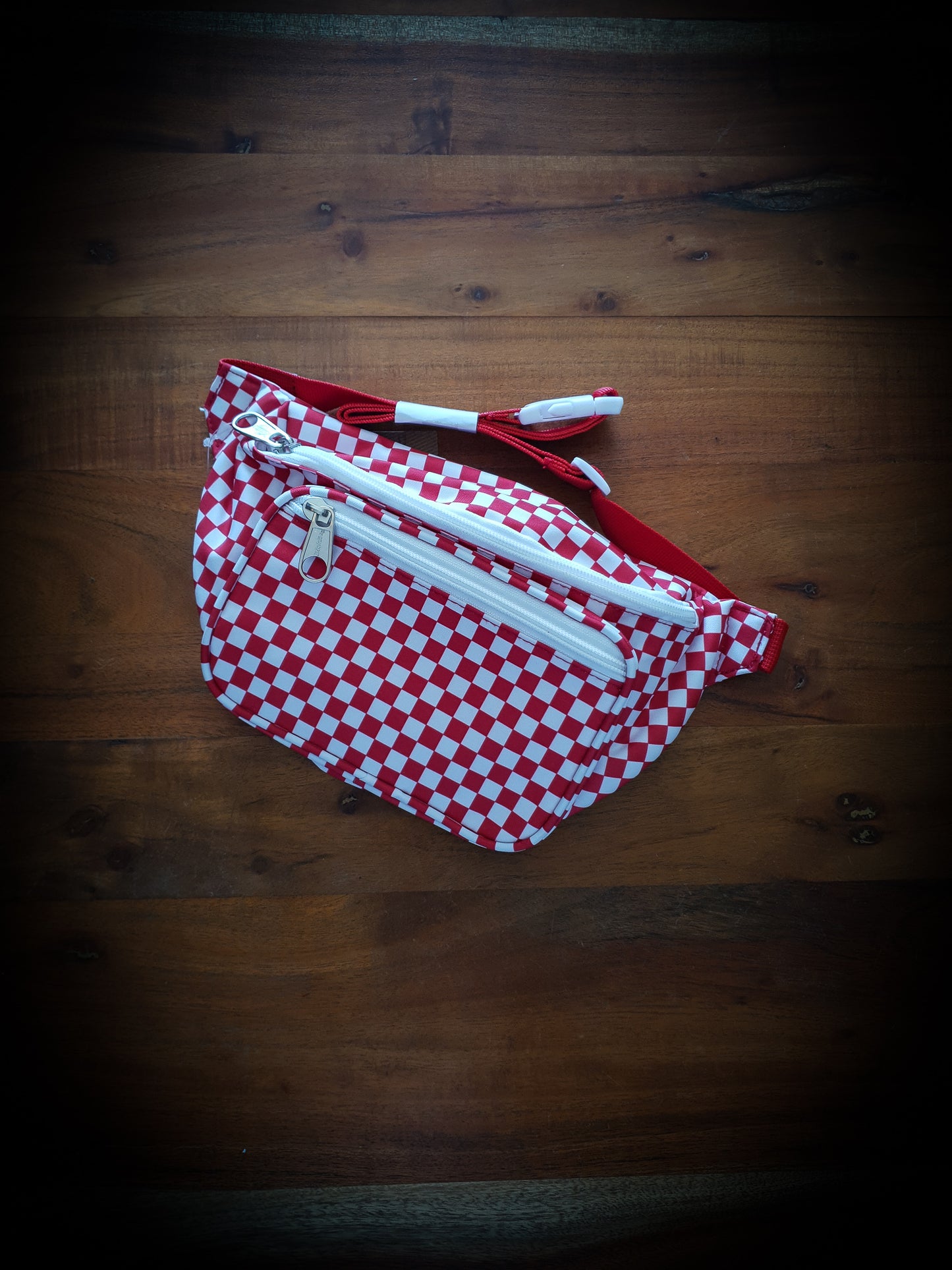 DICKIES - HIP SACK - RED/WHITE CHECK