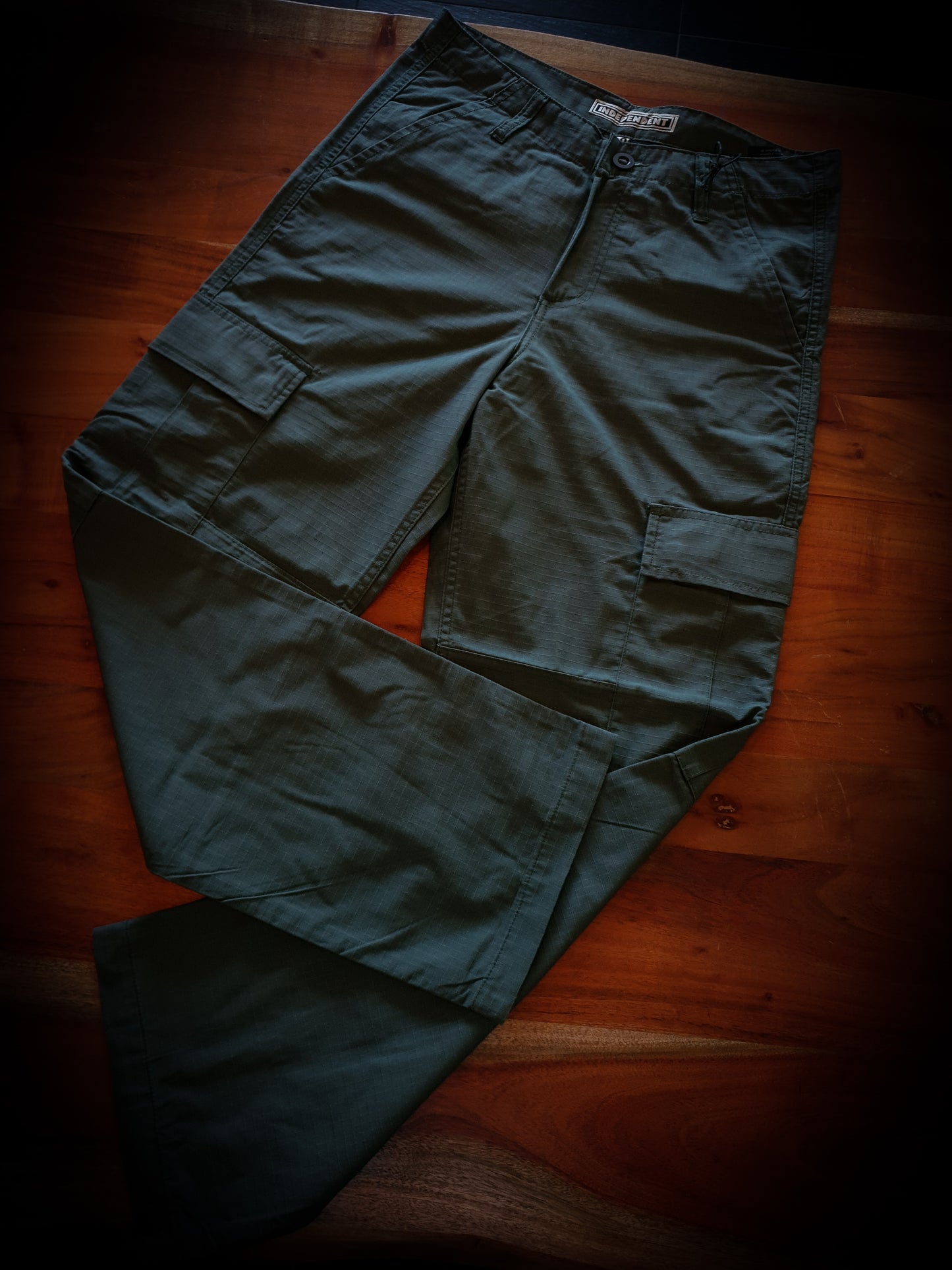 INDEPENDENT - NO BS RIPSTOP CARGO PANT - JUNGLE GREEN