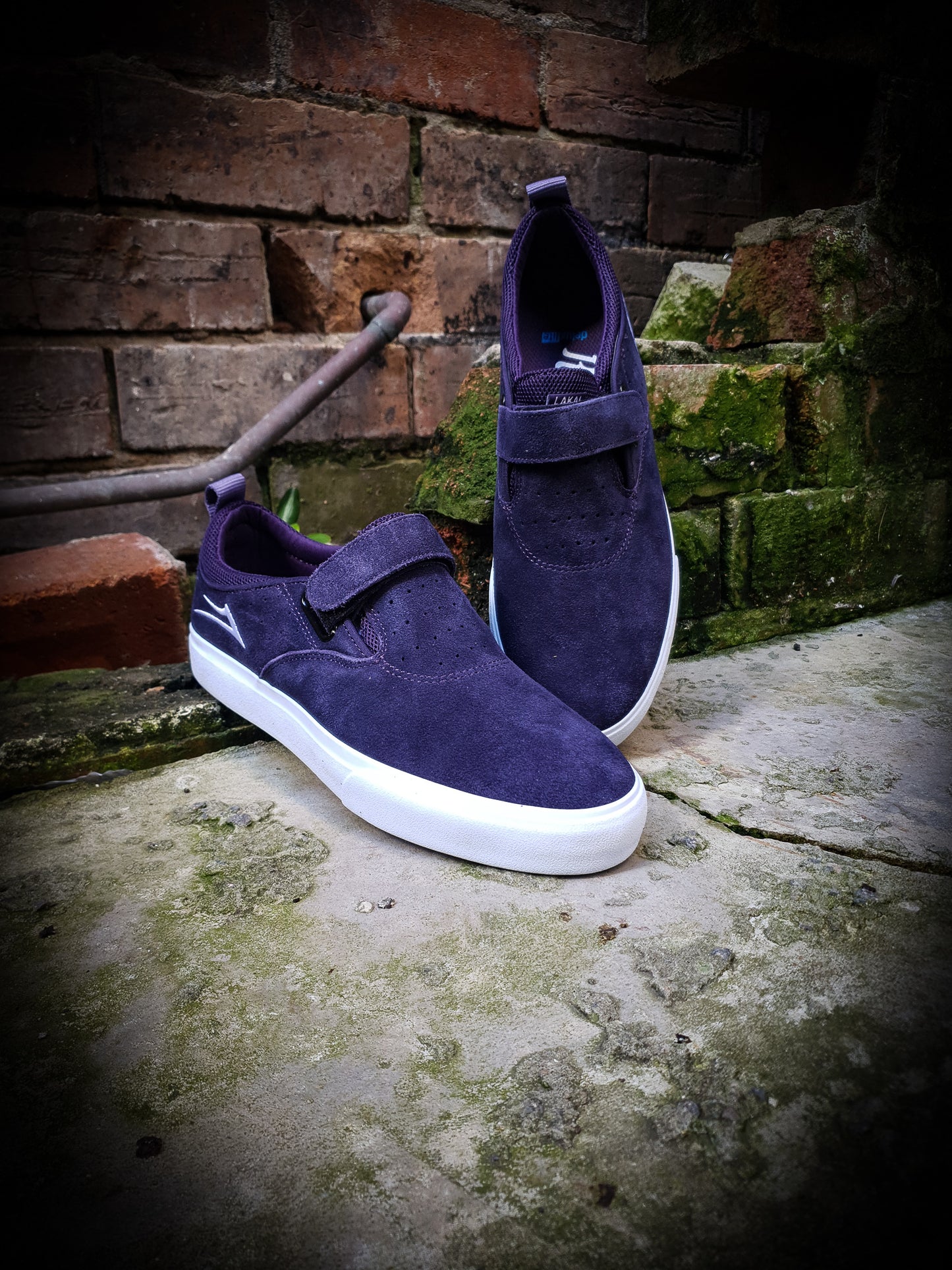 LAKAI - RILEY 2 VS SHOES - PURPLE SUEDE