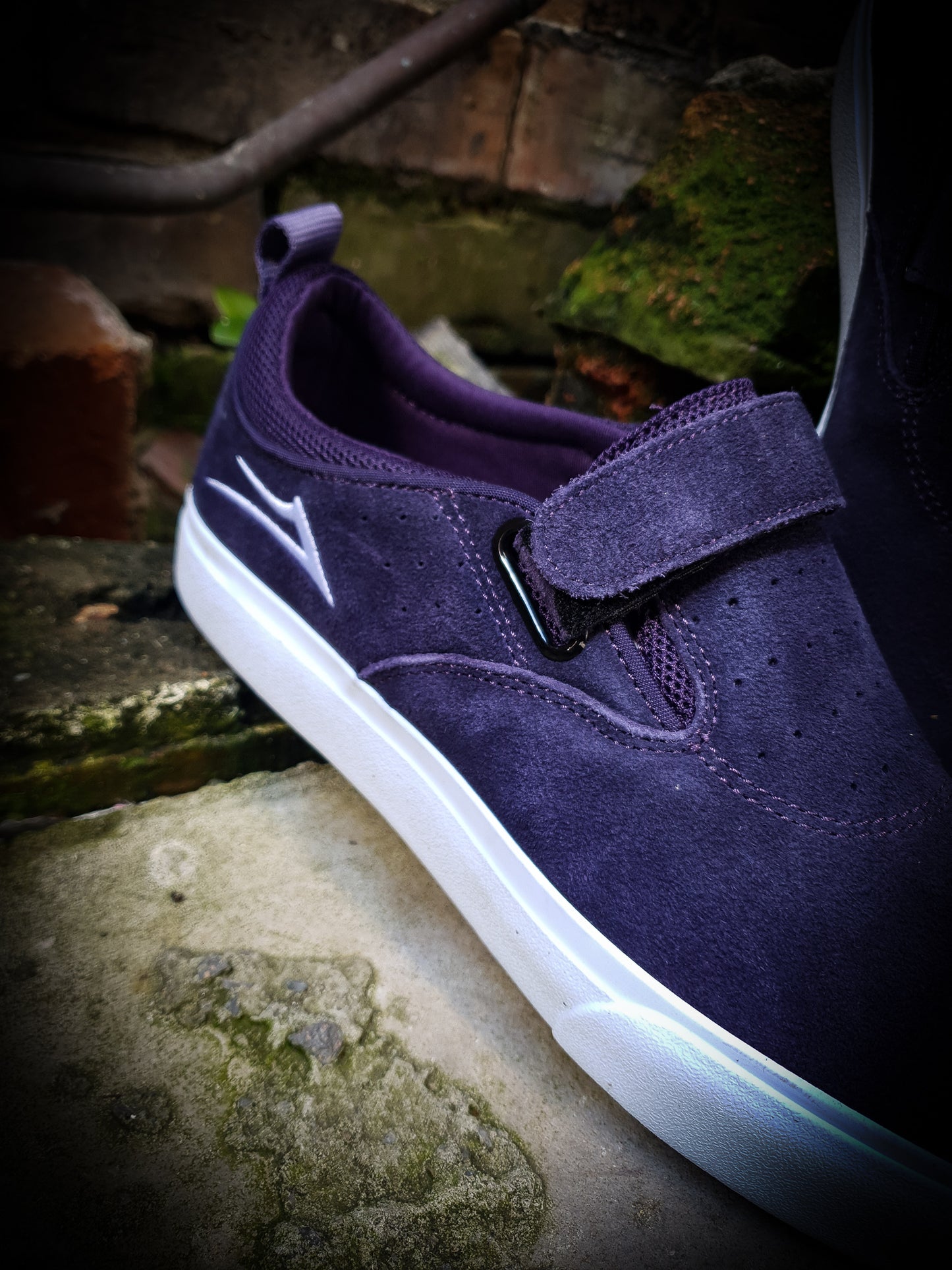LAKAI - RILEY 2 VS SHOES - PURPLE SUEDE