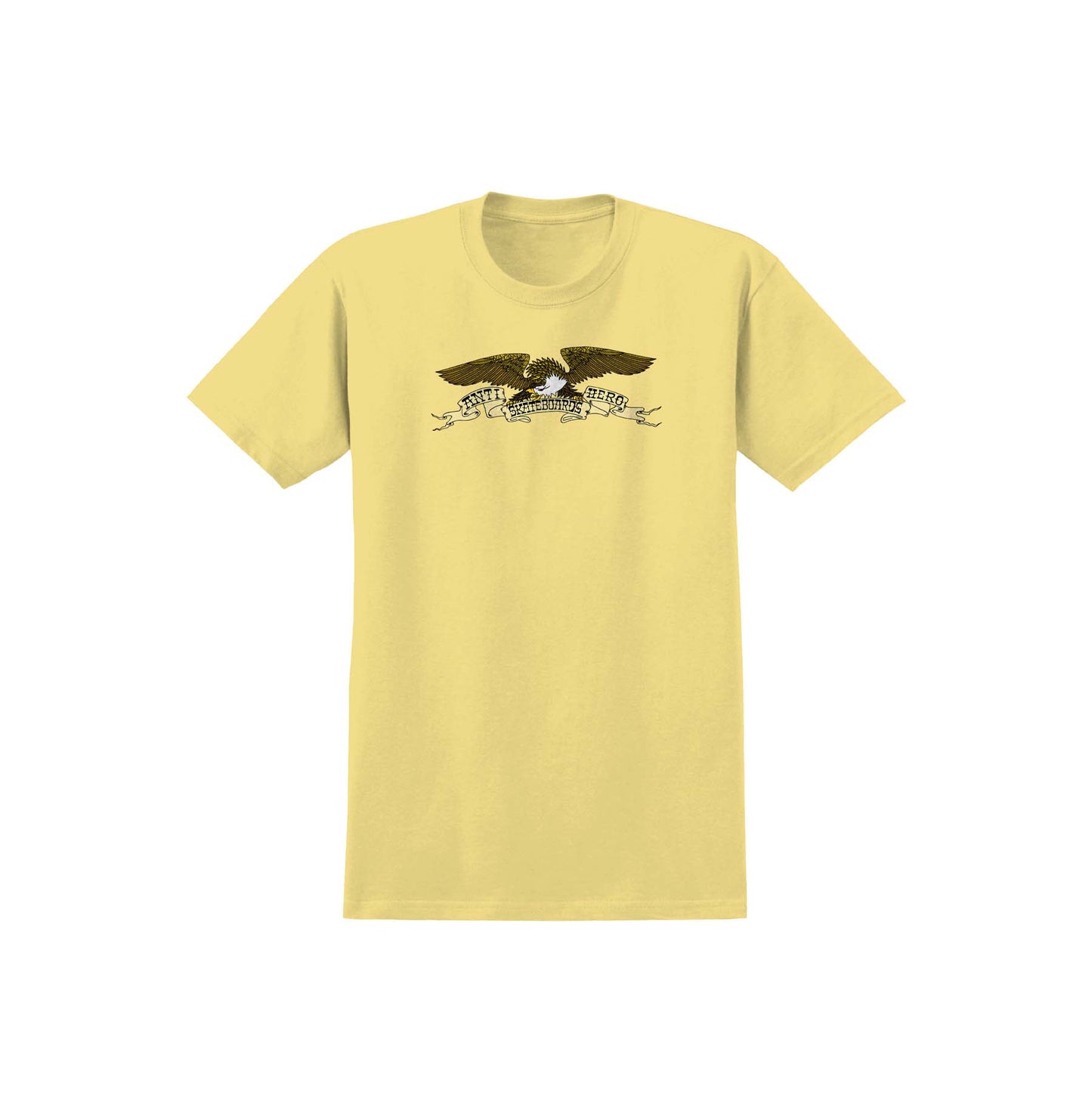 ANTI HERO - KERSHNAR EAGLE TEE - BANANA