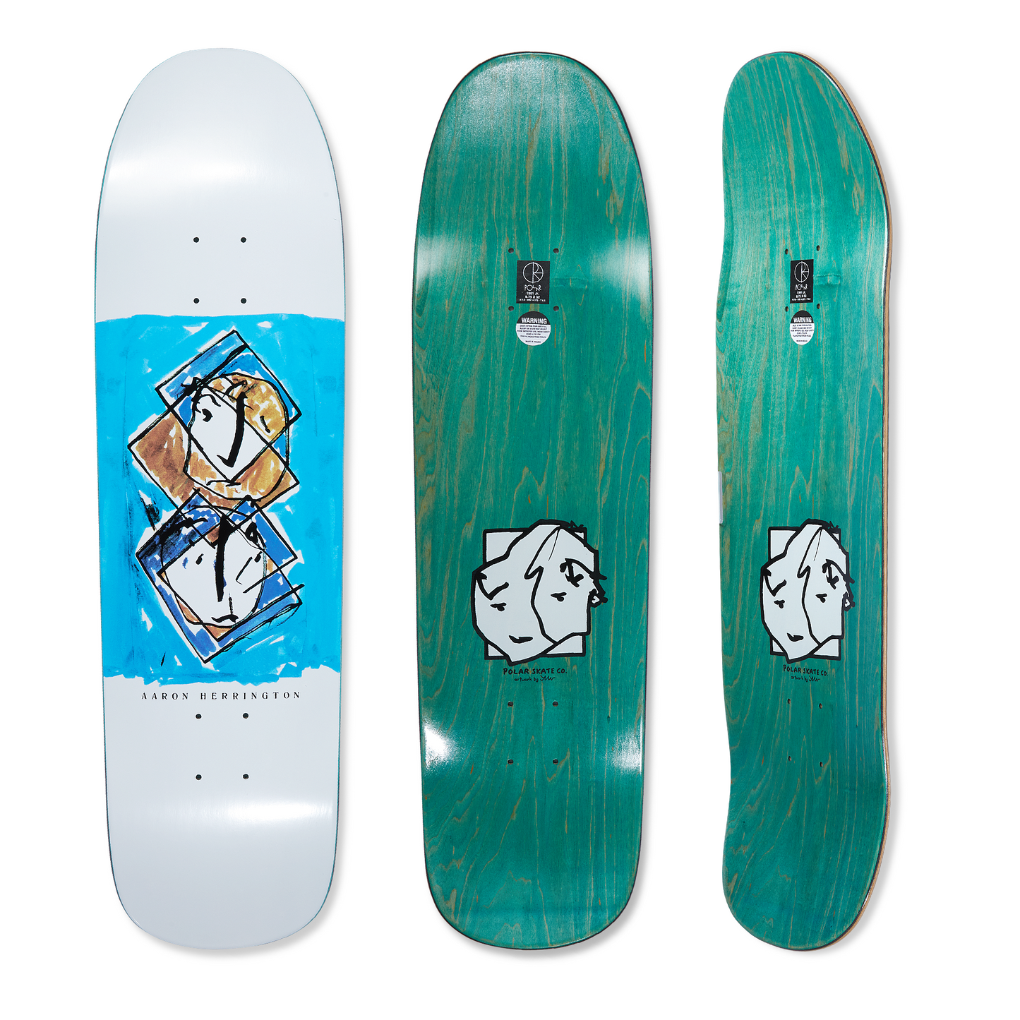 POLAR SKATE CO - AARON HERRINGTON TWISTED DECK