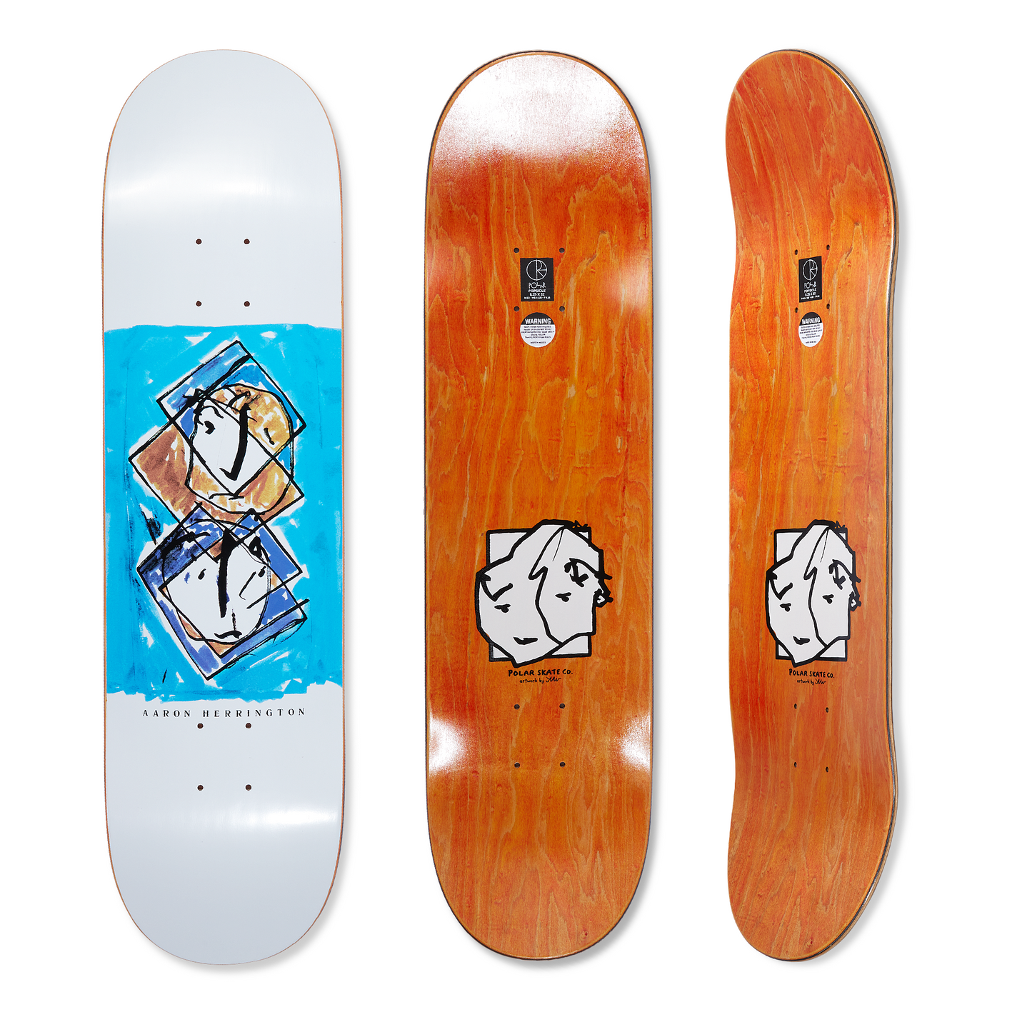 POLAR SKATE CO - AARON HERRINGTON TWISTED DECK