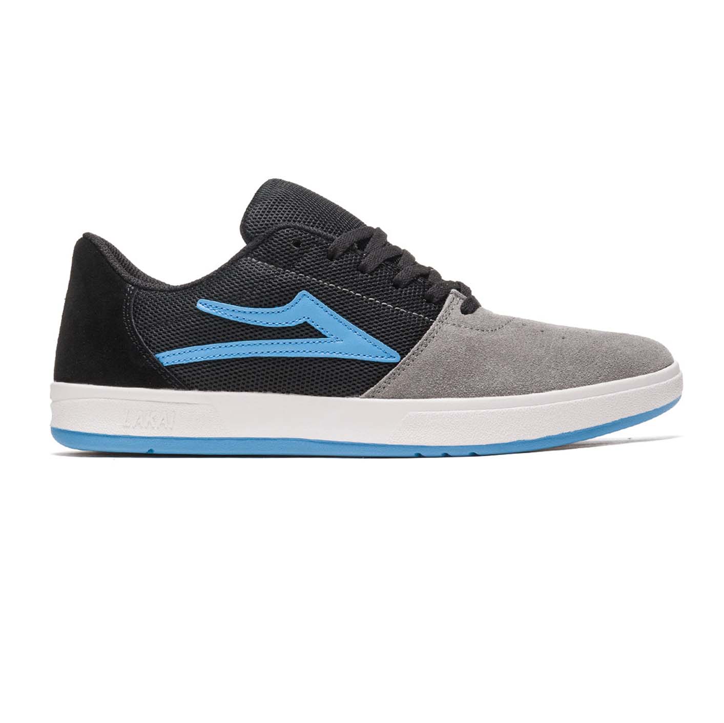 LAKAI - BRIGHTON SHOES - GREY/LIGHT BLUE SUEDE