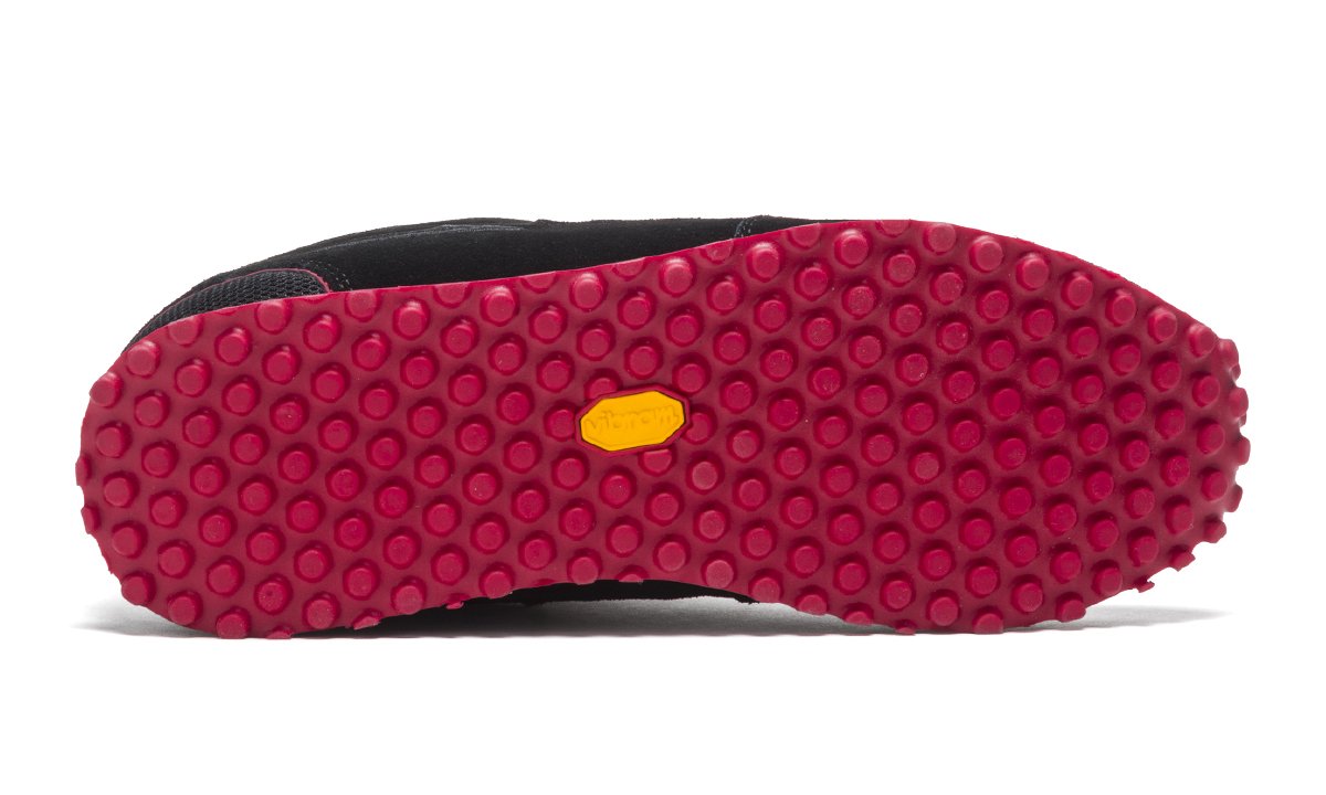 LAKAI X THRASHER - CARROLL SHOES - BLACK/RED SUEDE