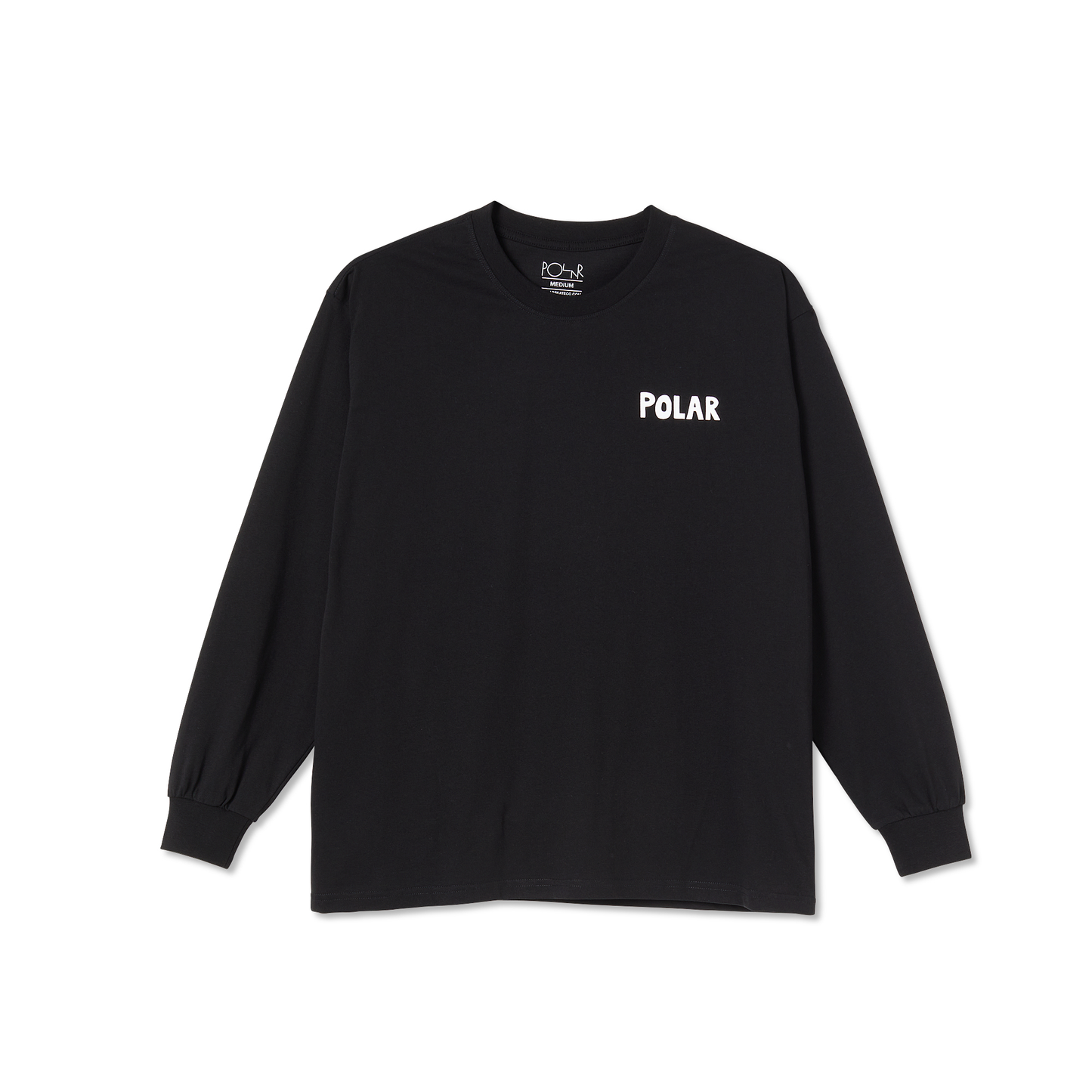 POLAR SKATE CO - CIRCLE OF LIFE LONGSLEEVE - BLACK