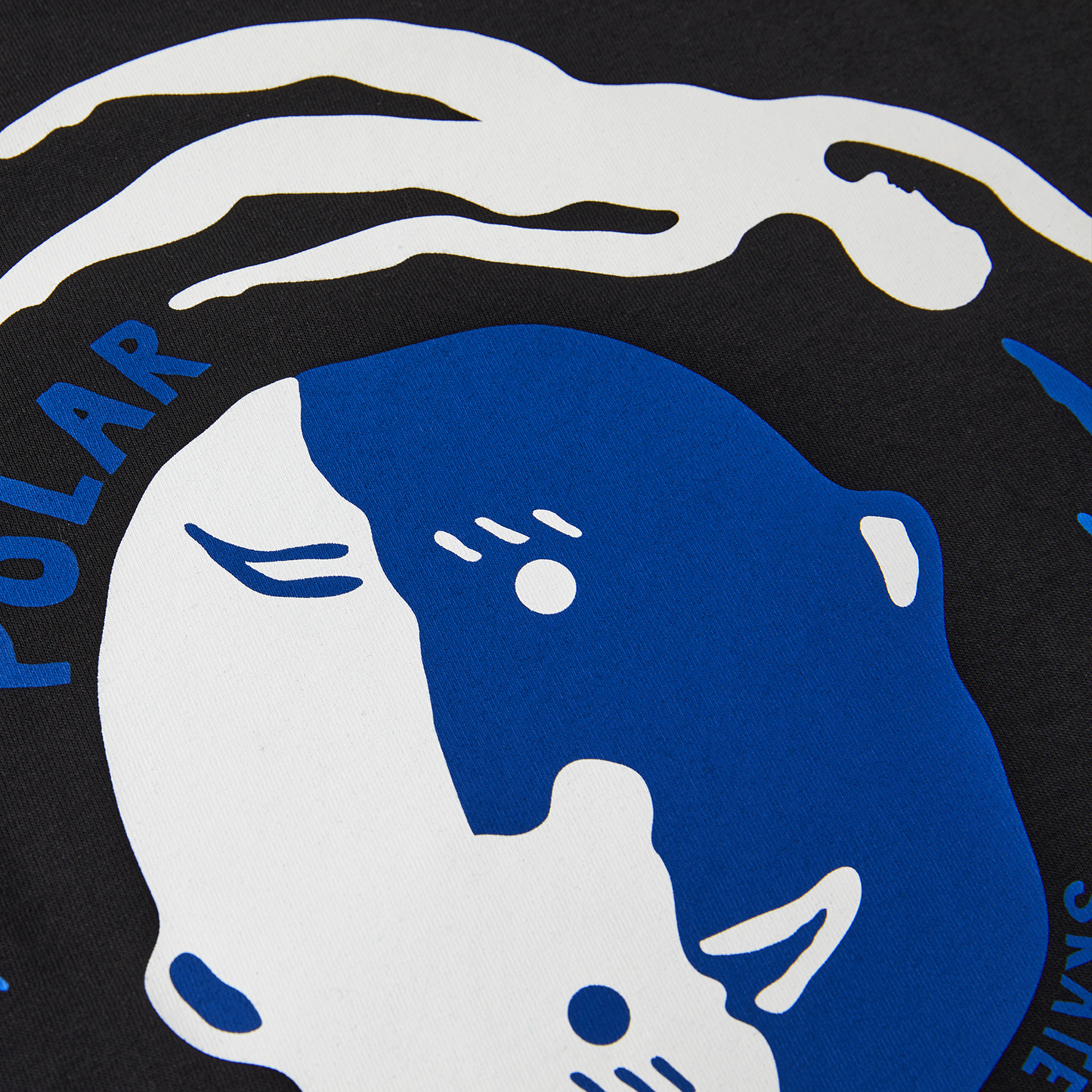 POLAR SKATE CO - CIRCLE OF LIFE LONGSLEEVE - BLACK