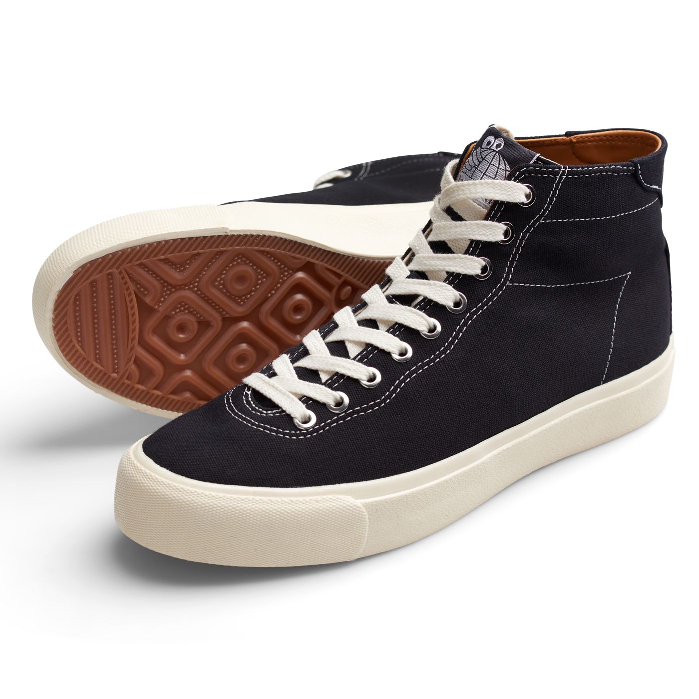 LAST RESORT AB - VM001 HI CANVAS BLACK/WHITE - SHOES