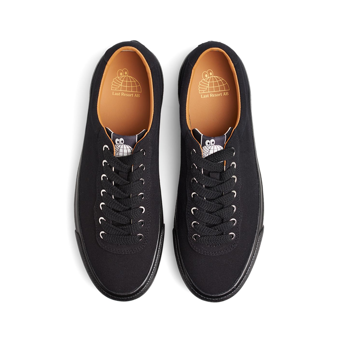 LAST RESORT AB - VM001 SHOES - BLACK/BLACK CANVAS
