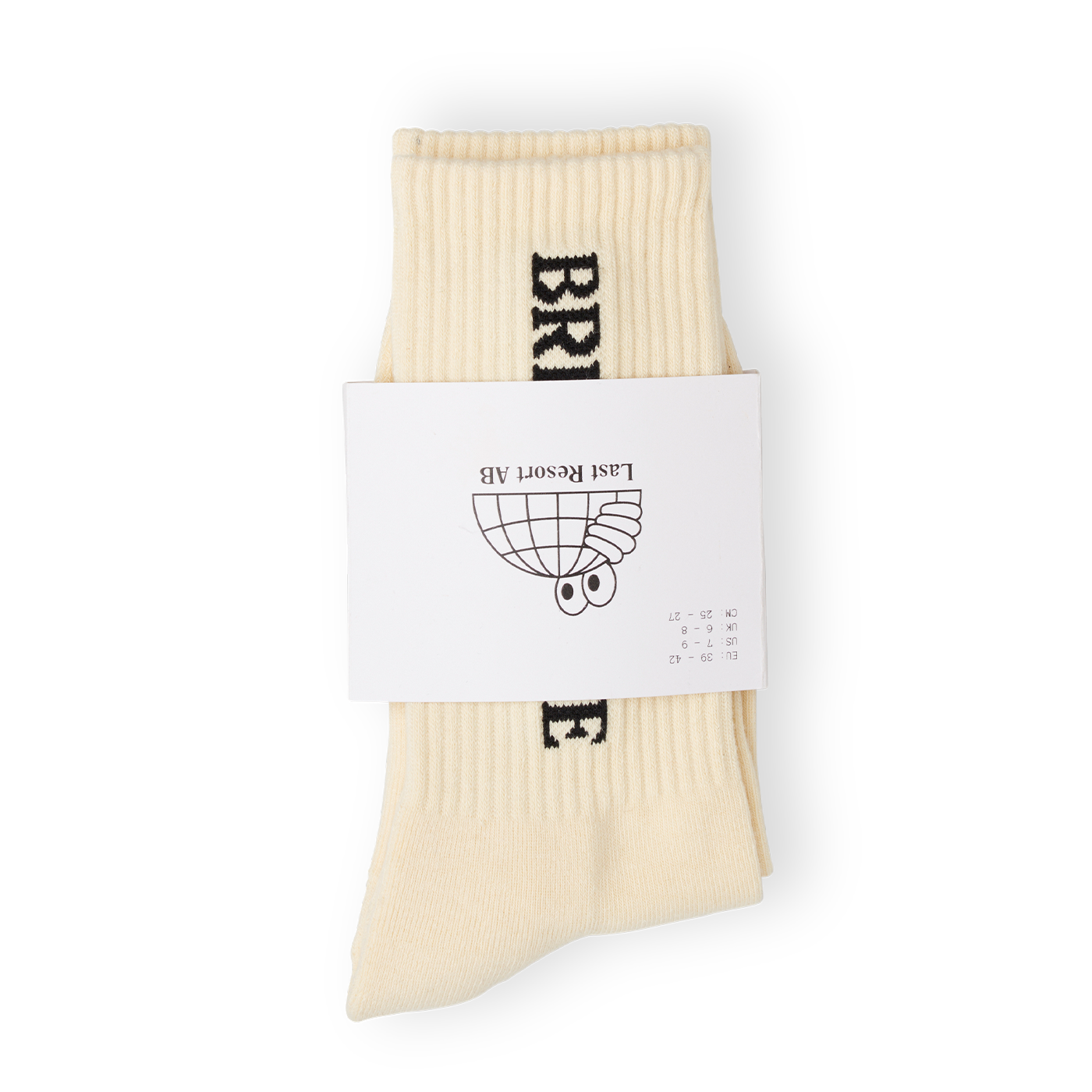 LAST RESORT AB - BREAK FREE SOCKS - CREAM
