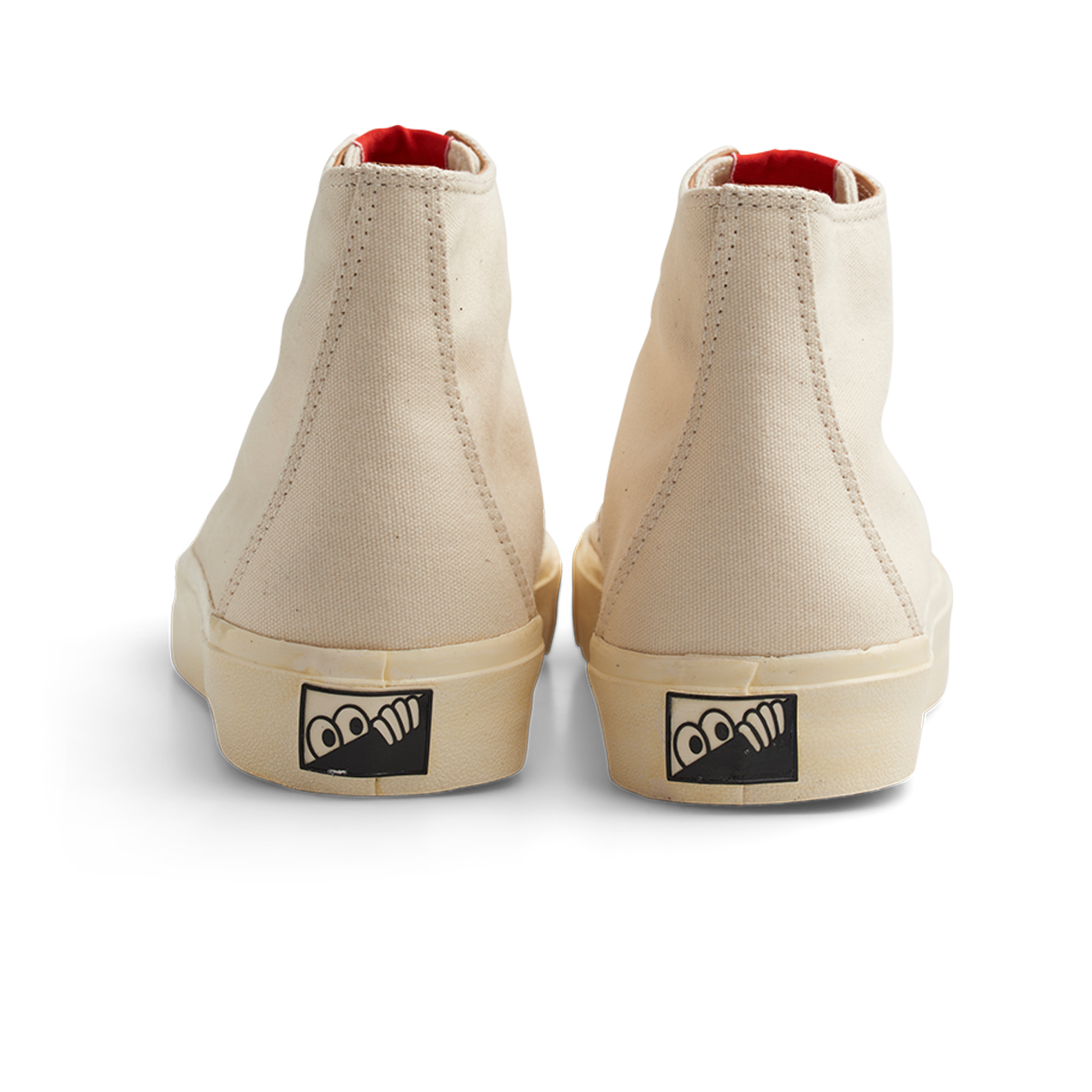 LAST RESORT AB - VM003 HI SHOES - WHITE/WHITE CANVAS