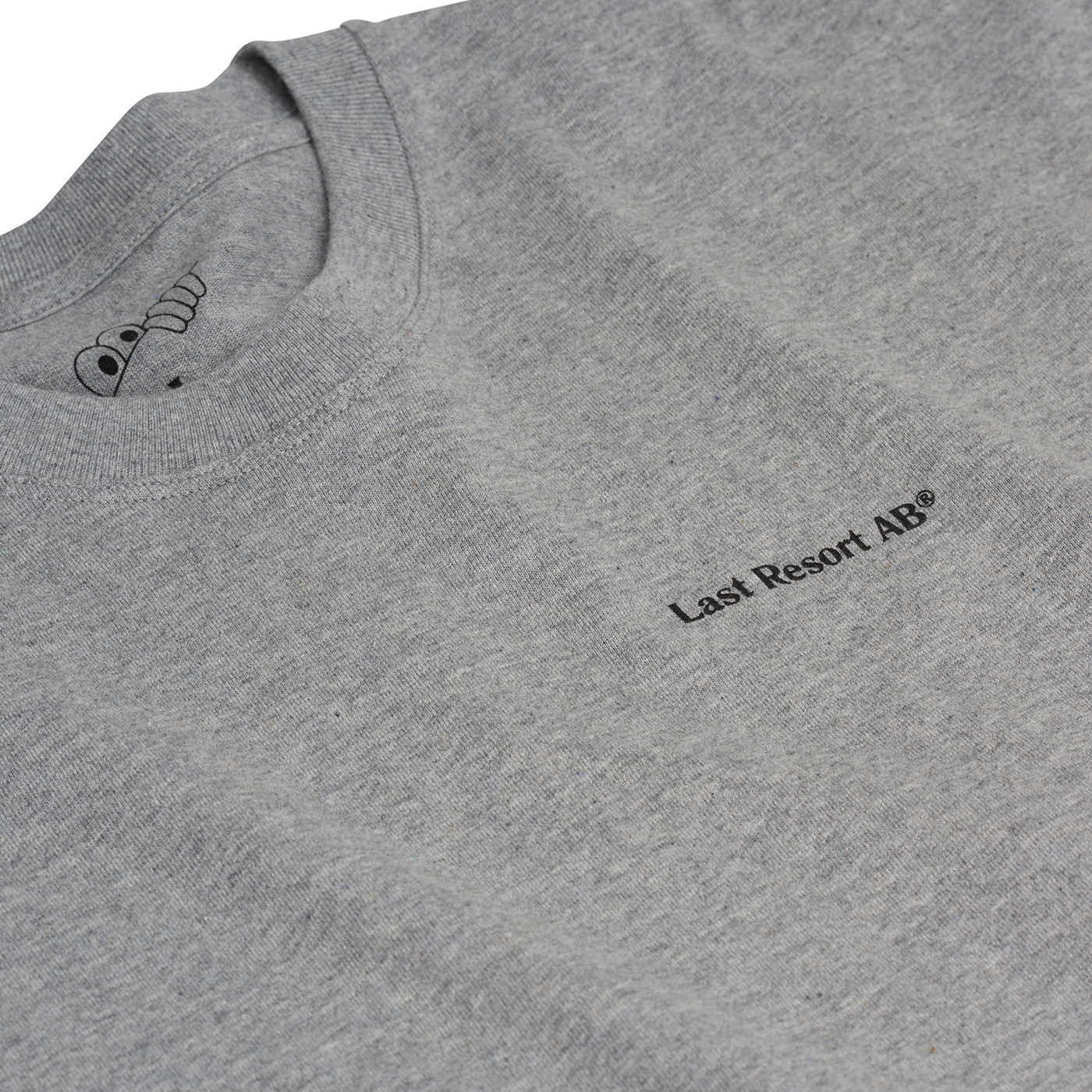 LAST RESORT AB - ATLAS MONOGRAM TEE - GREY/BLACK