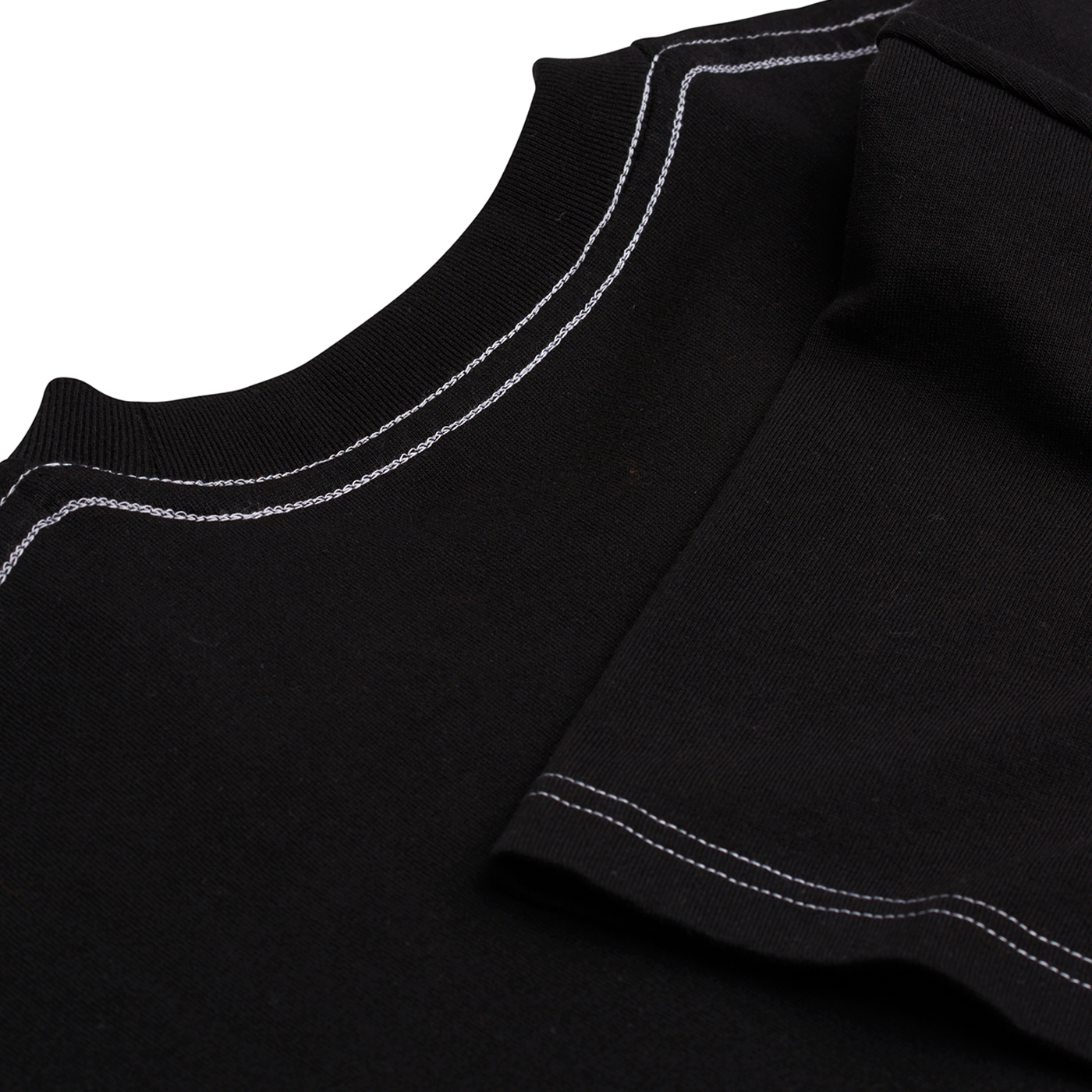 LAST RESORT AB - CROSS TEE - BLACK