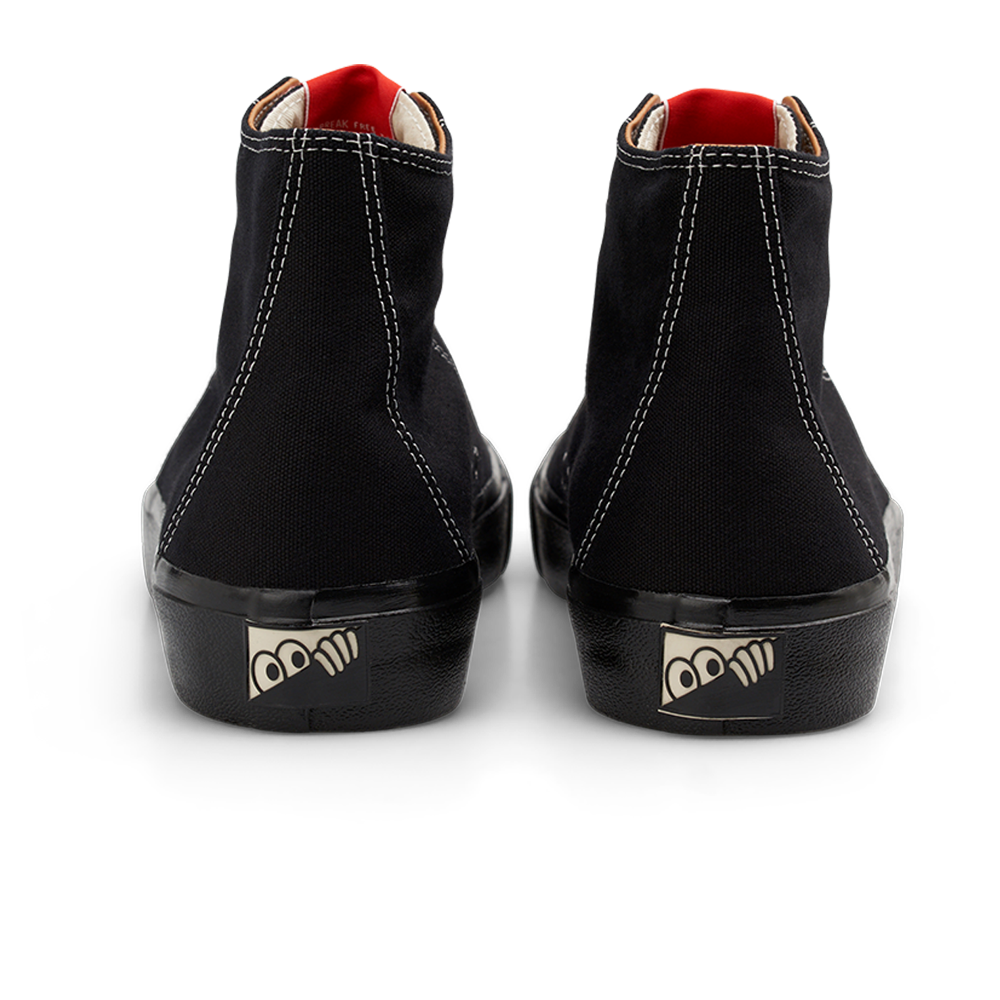 LAST RESORT AB - VM003 SHOES - BLACK/BLACK/WHITE CANVAS