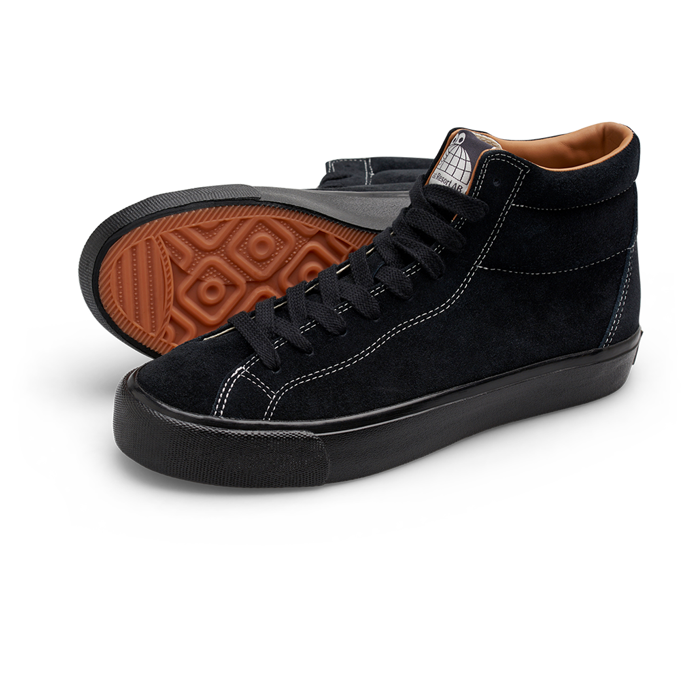 LAST RESORT AB - VM003 HI SHOES - BLACK/BLACK/WHITE