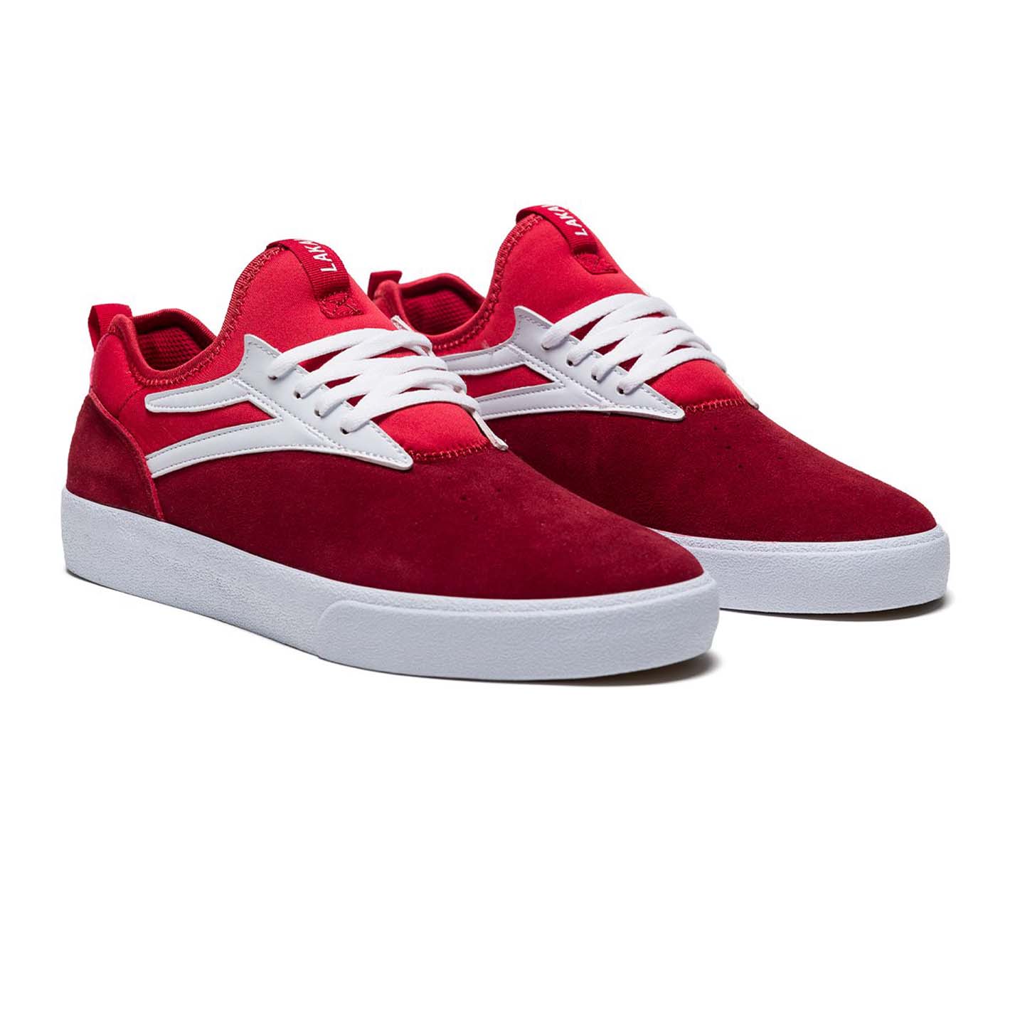 LAKAI - DOVER SHOES - RED SUEDE