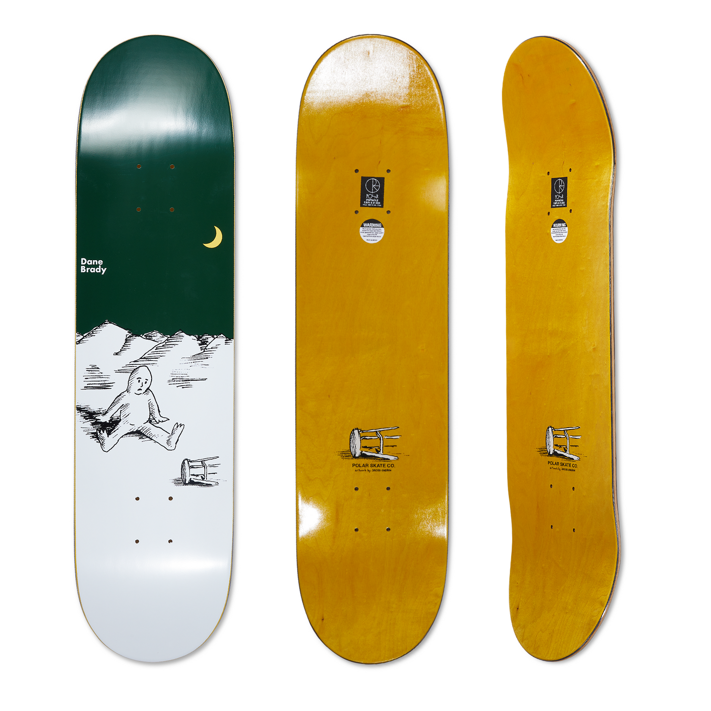 POLAR SKATE CO - DANE BRADY FAILURE DECK
