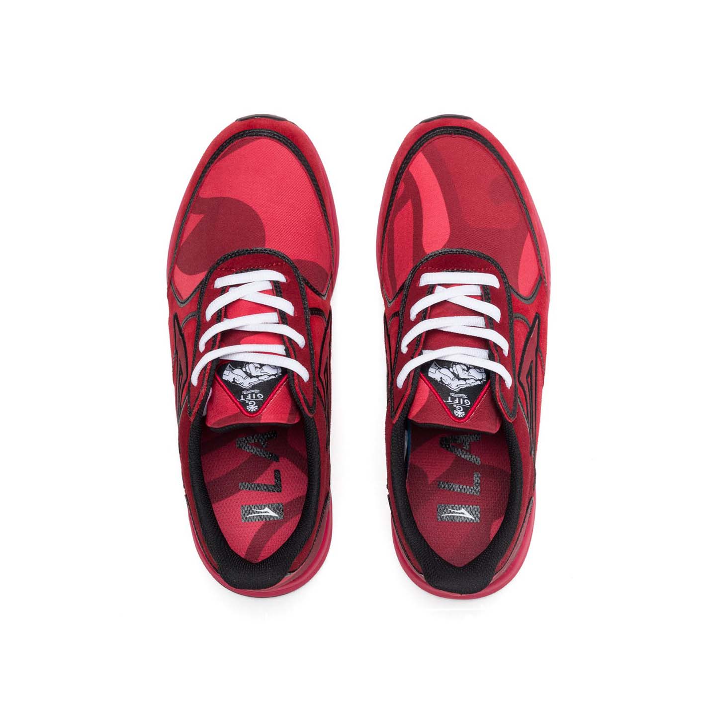 LAKAI - EVO SHOES - RED SUEDE