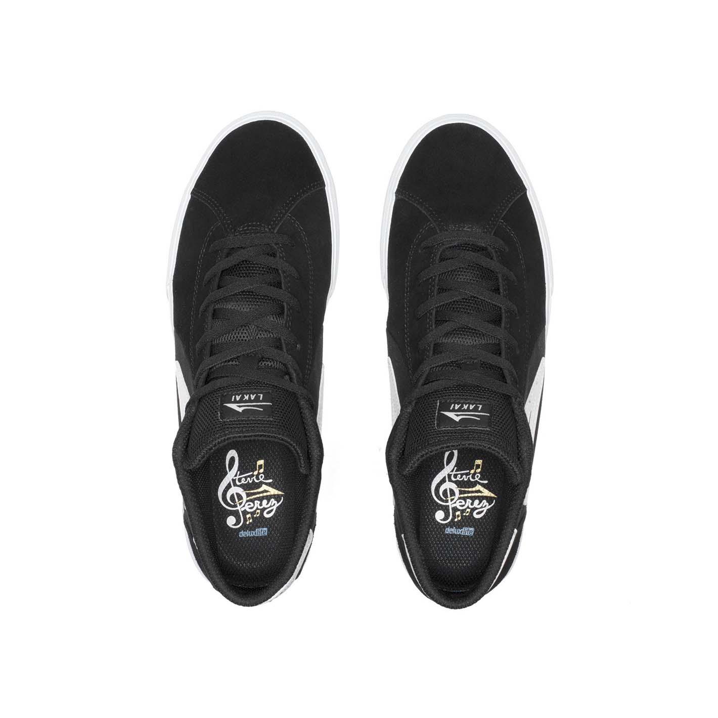 LAKAI - FLACO II MID SHOES - BLACK SUEDE