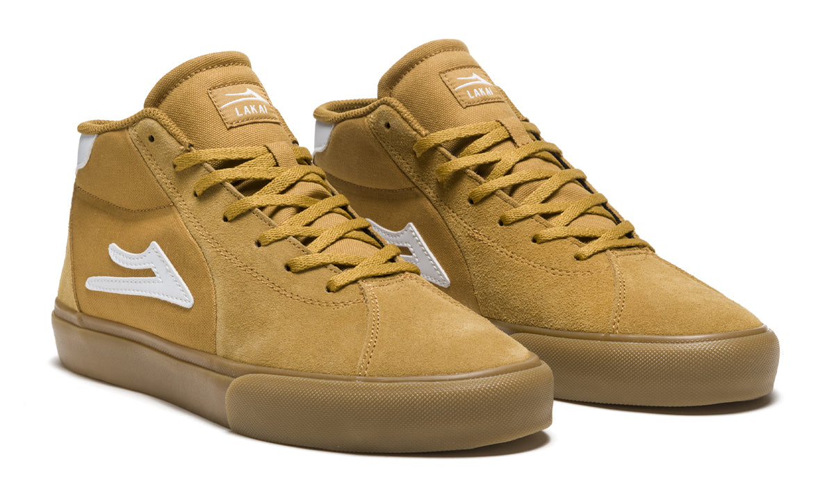 LAKAI - FLAC0 II MID SHOES - TOBACCO SUEDE