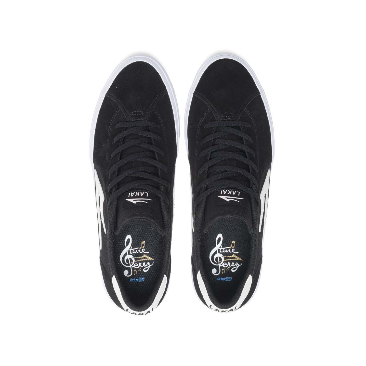 LAKAI - FLACO 2 SHOES - BLACK/WHITE SUEDE