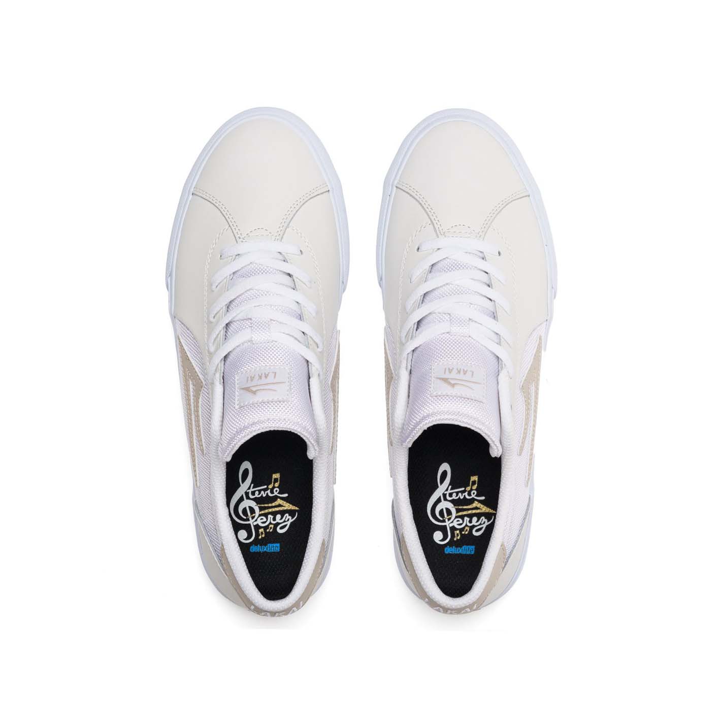 LAKAI - FLACO 2 SHOES - CREAM LEATHER