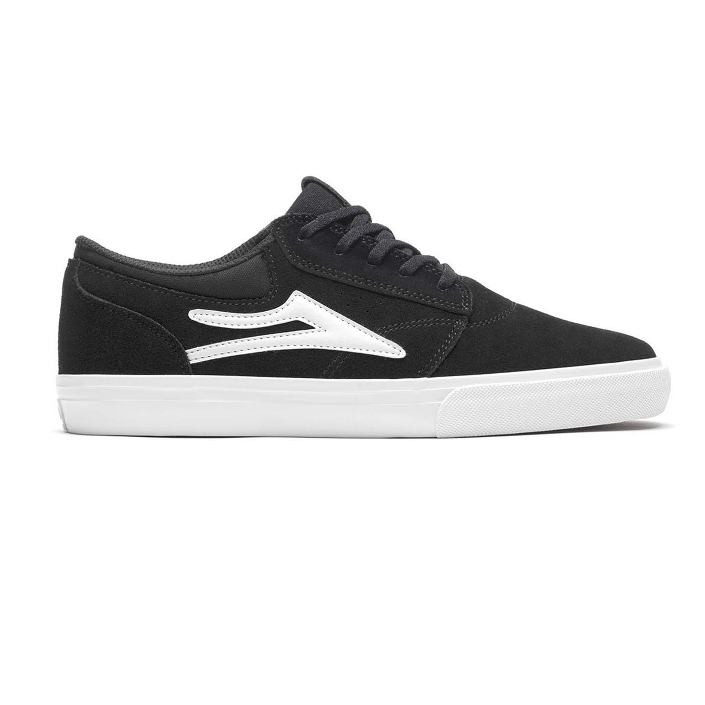 LAKAI - GRIFFIN SHOES - BLACK/WHITE SUEDE